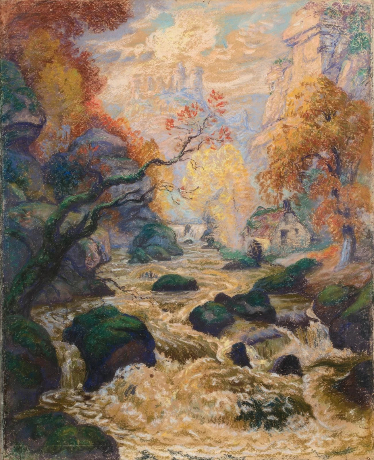 Paysage à la rivière, Armand Point