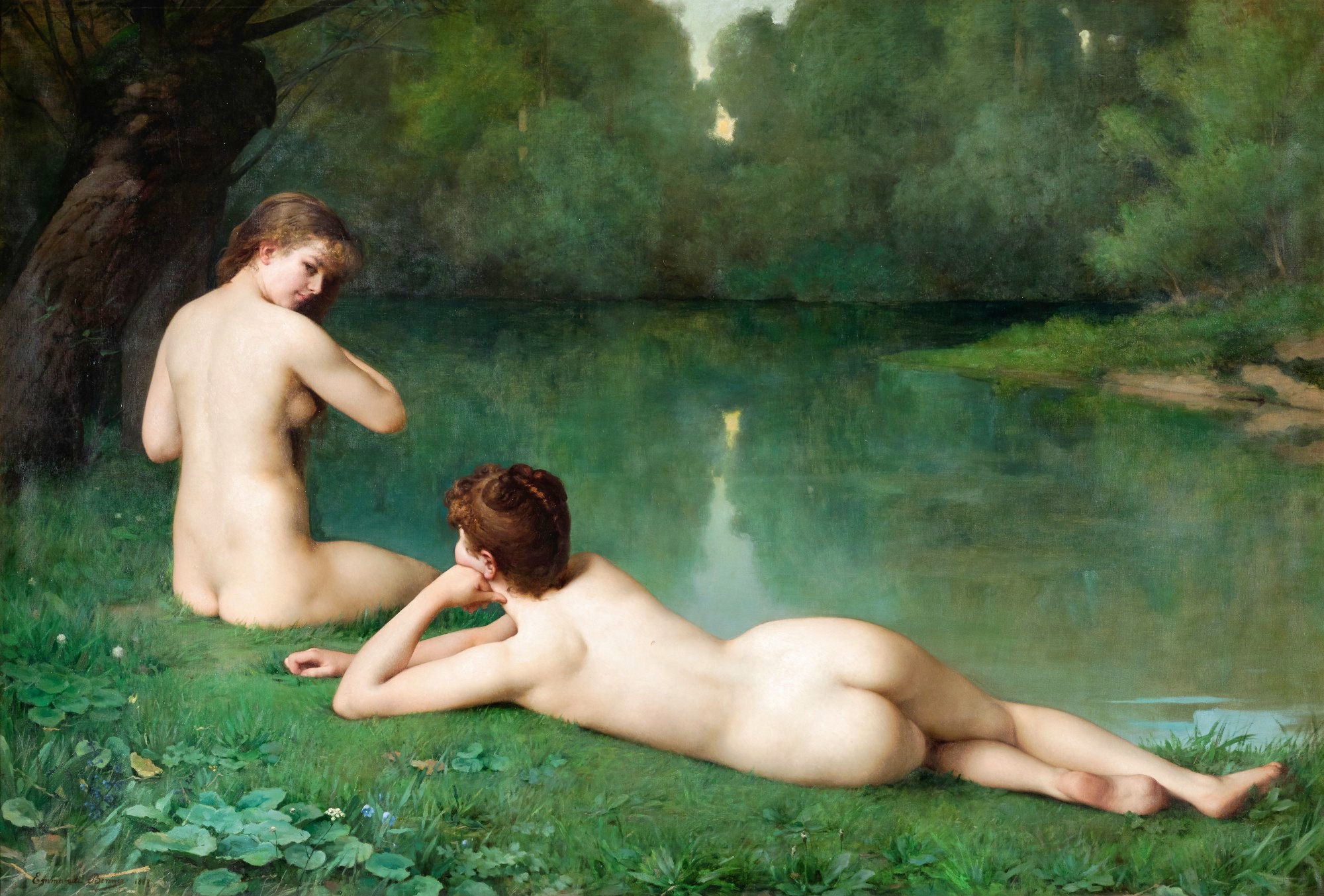 Au bord de l'eau by Emmanuel Benner