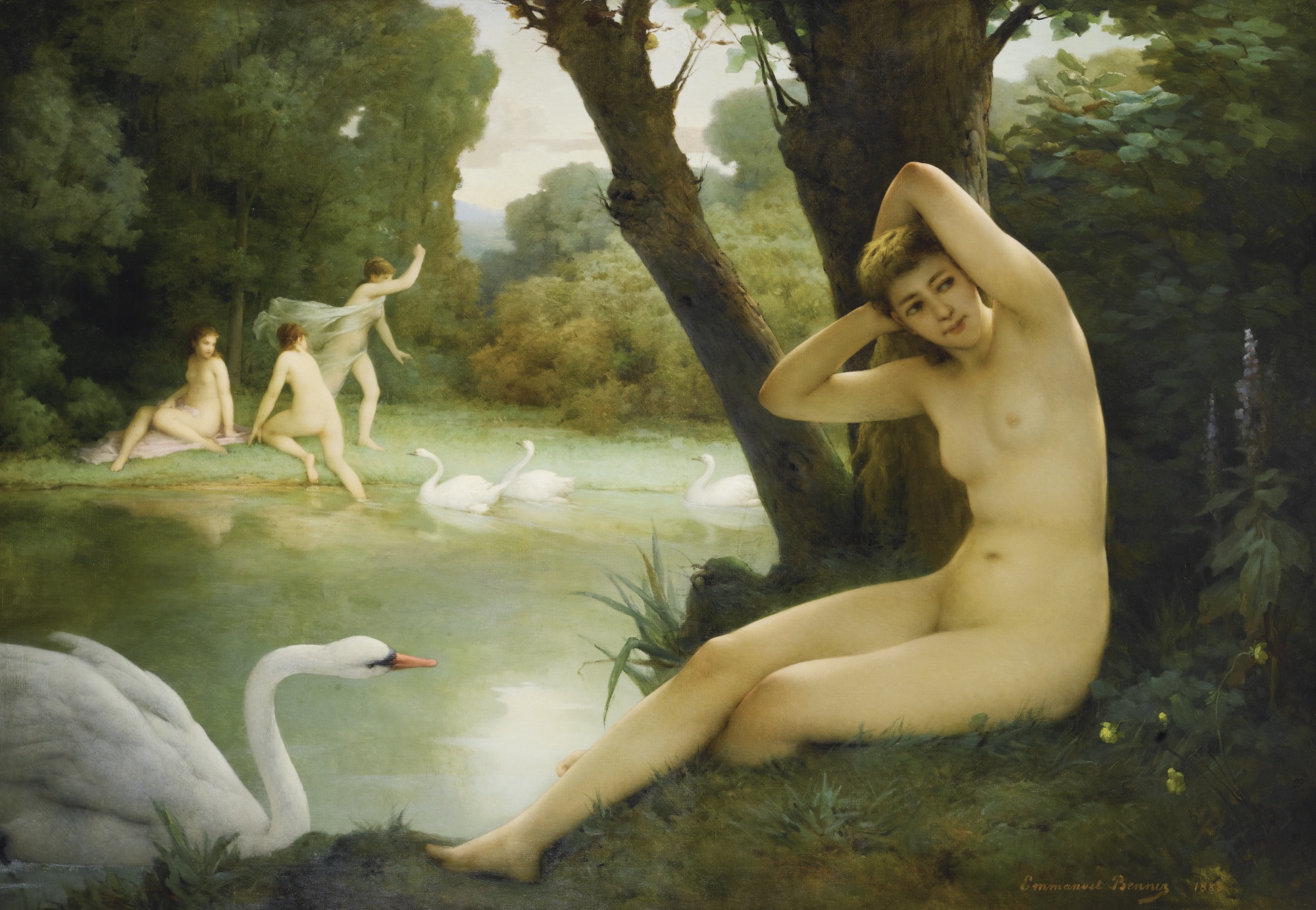 Leda and the Swan, Emmanuel Benner