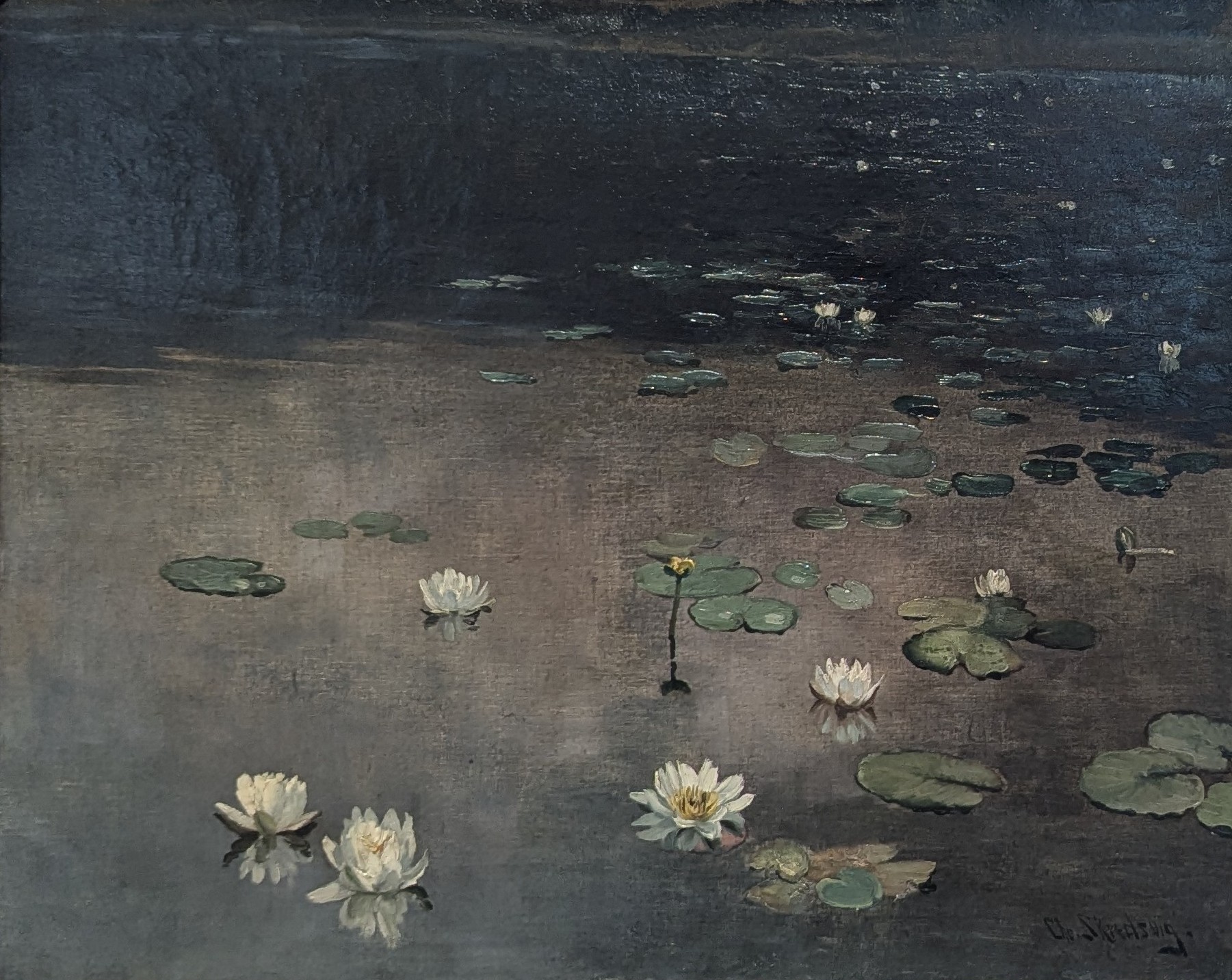 Vannliljer by Christian Skredsvig