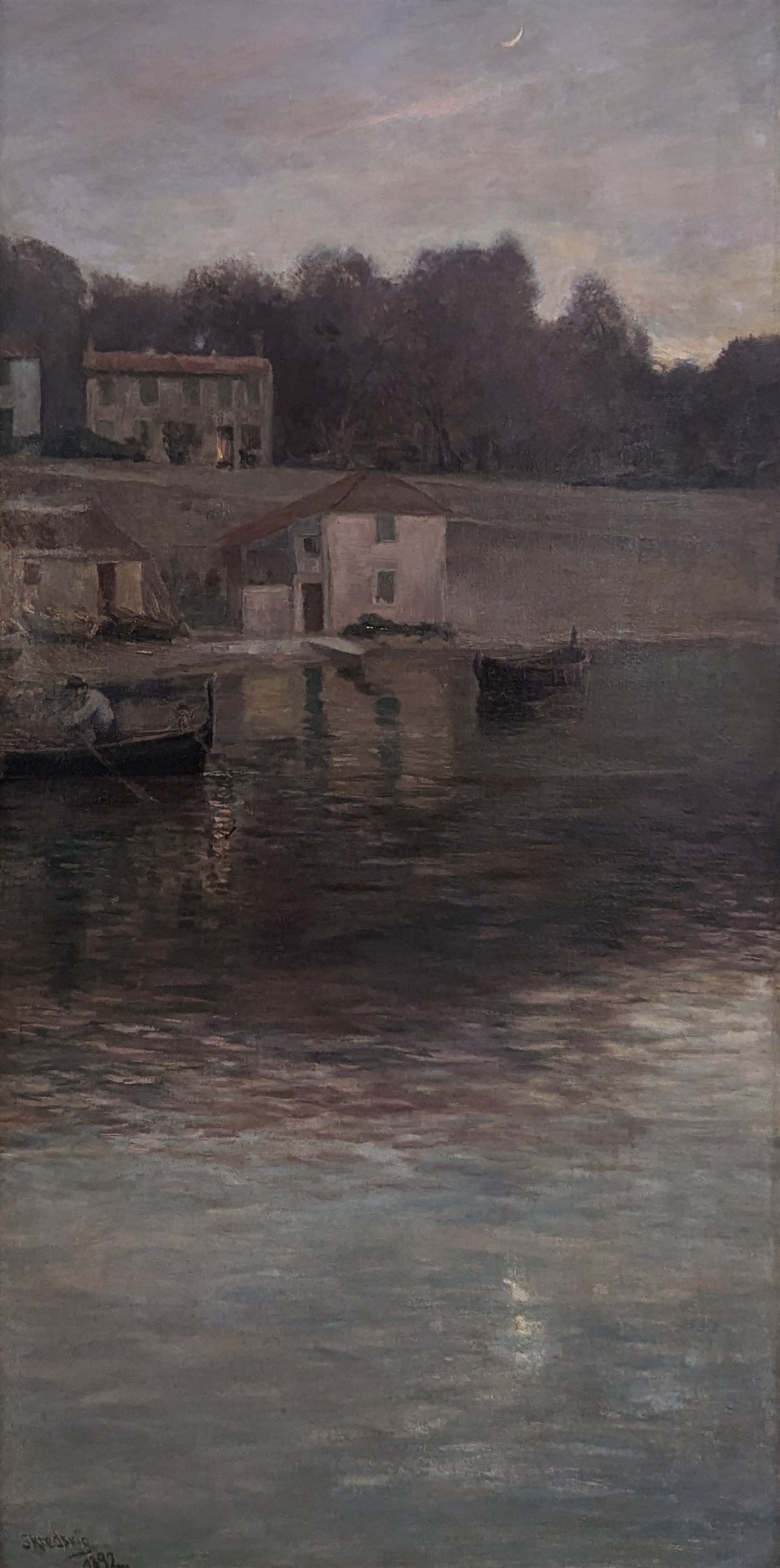 Fra Rivieraen by Christian Skredsvig