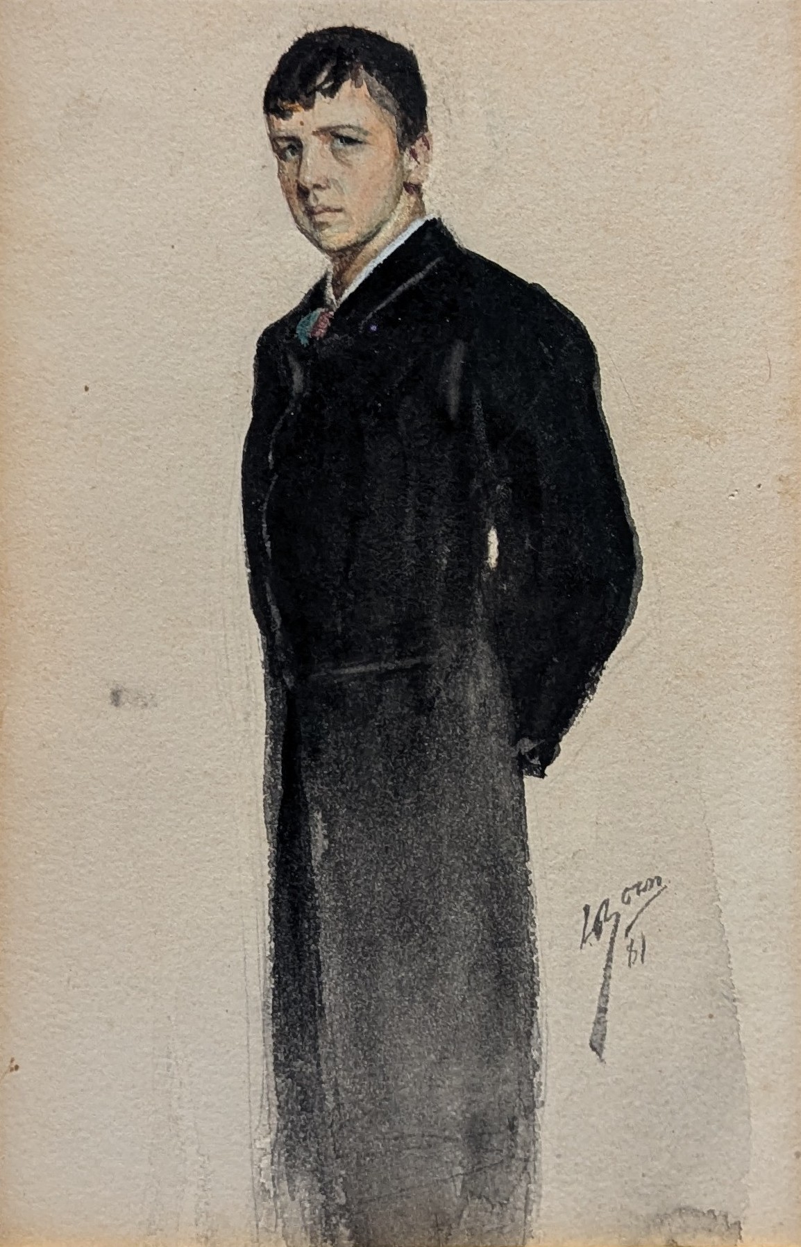 Självporträtt by Anders Zorn