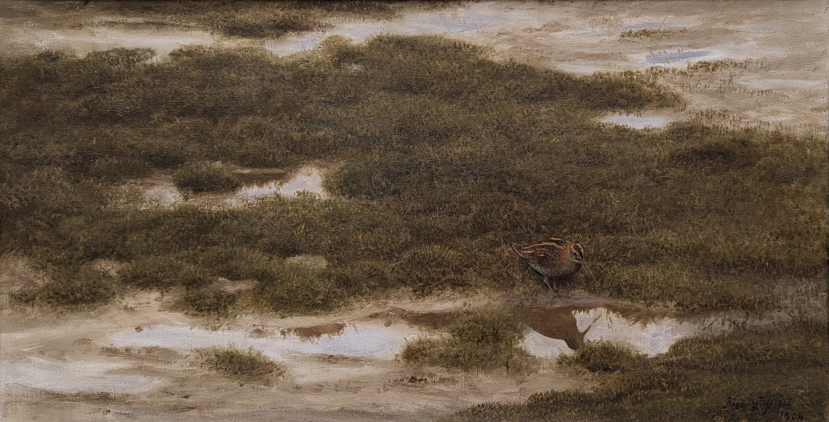 Beckasin by Bruno Liljefors