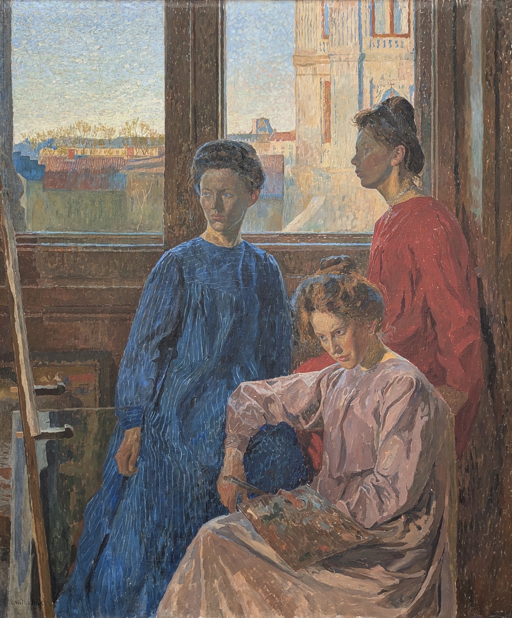 Målarinnor by Carl Wilhelmson