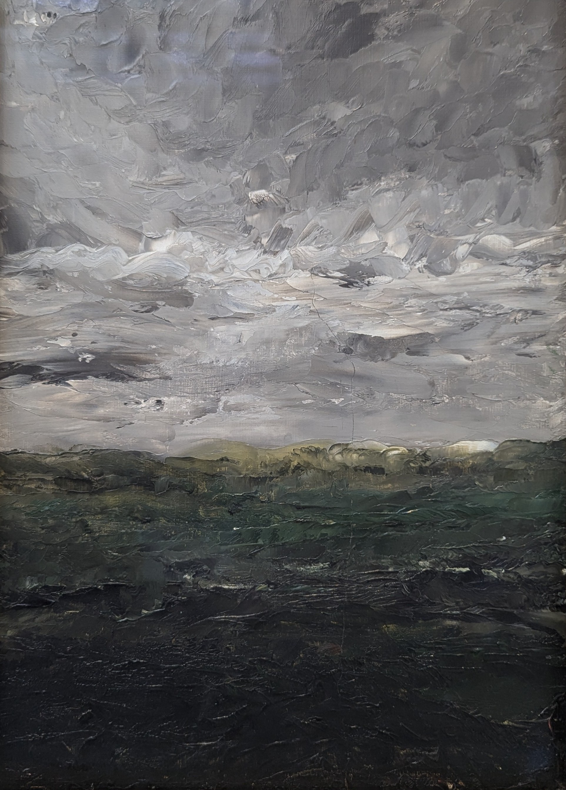 Landskapsstudie (Heden) by August Strindberg