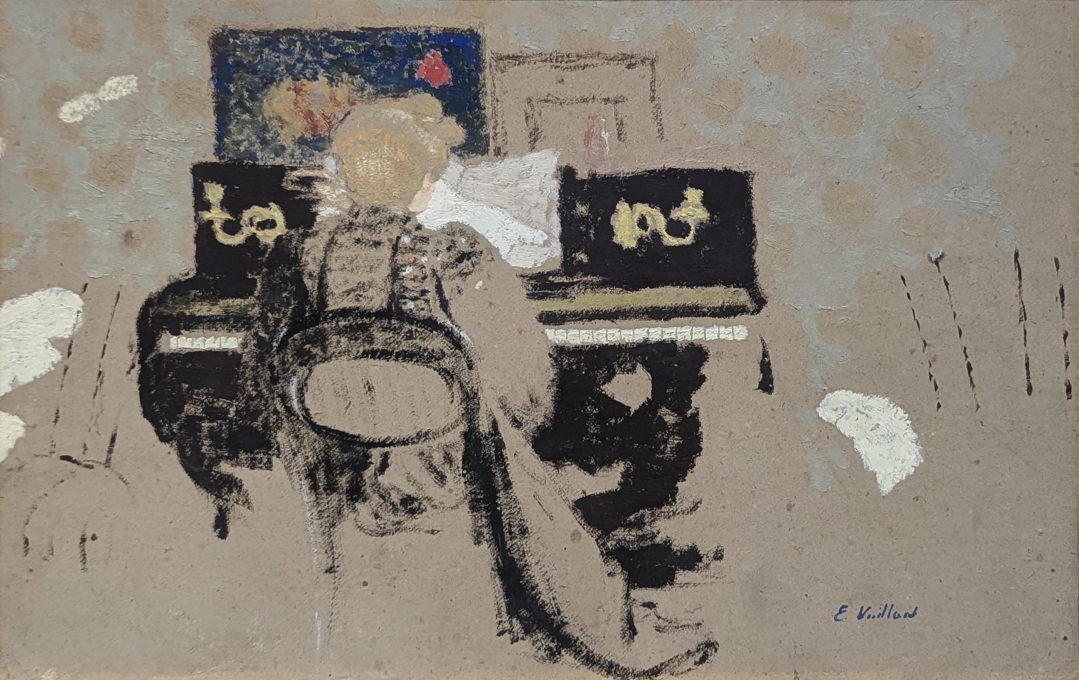 By the Piano by Édouard Vuillard
