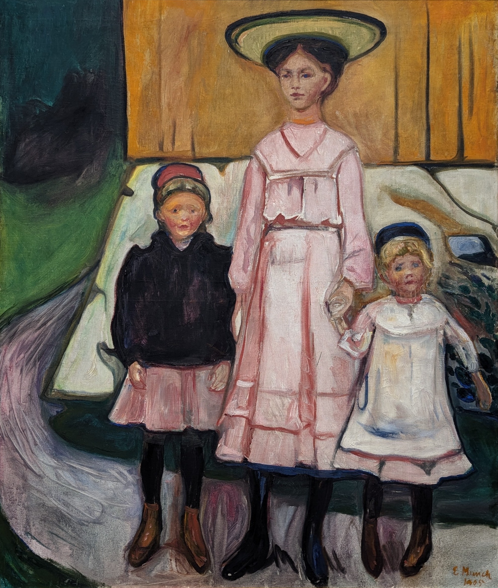 Tre Barn by Edvard Munch