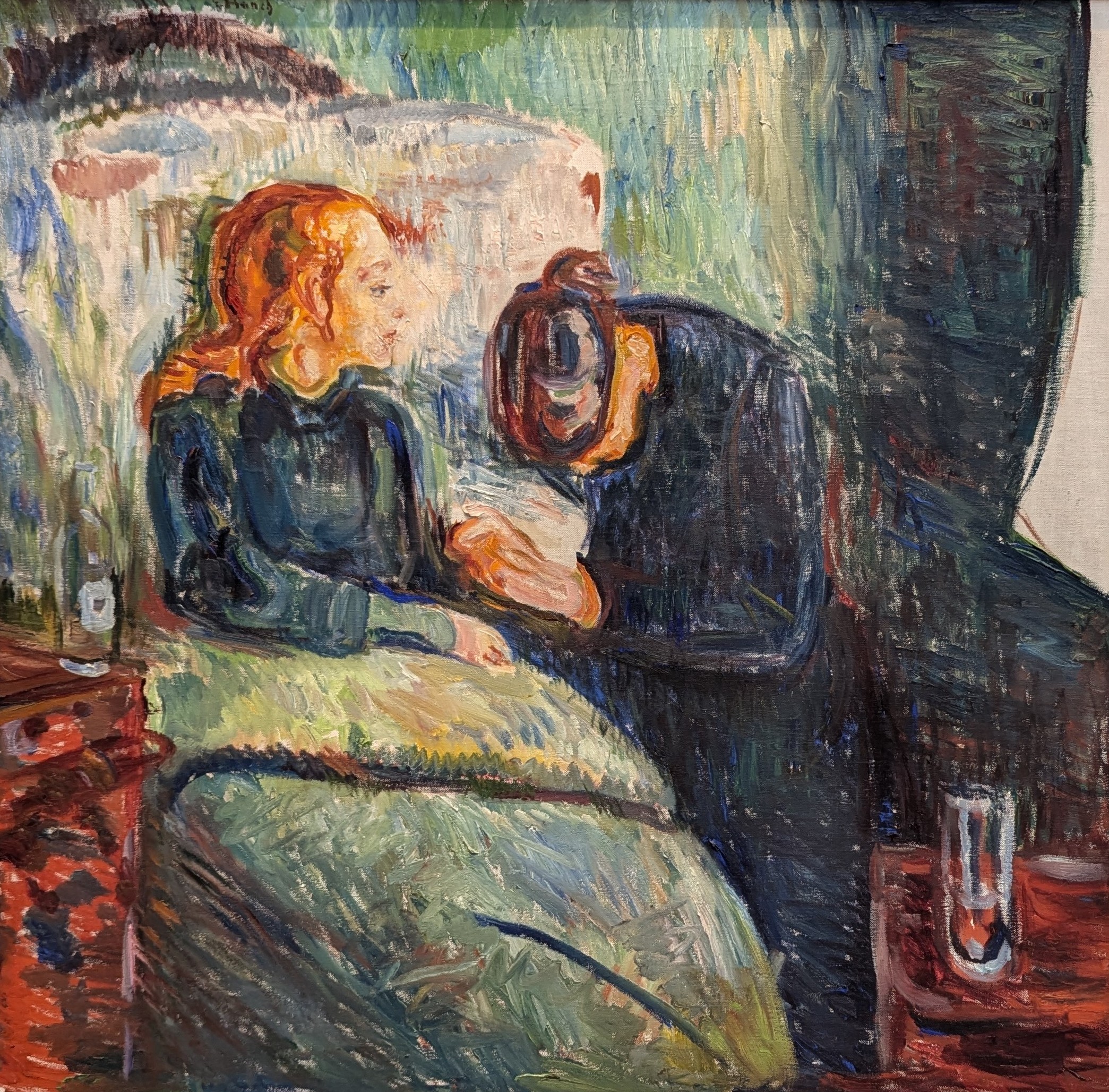 Det Sjuka Barnet by Edvard Munch