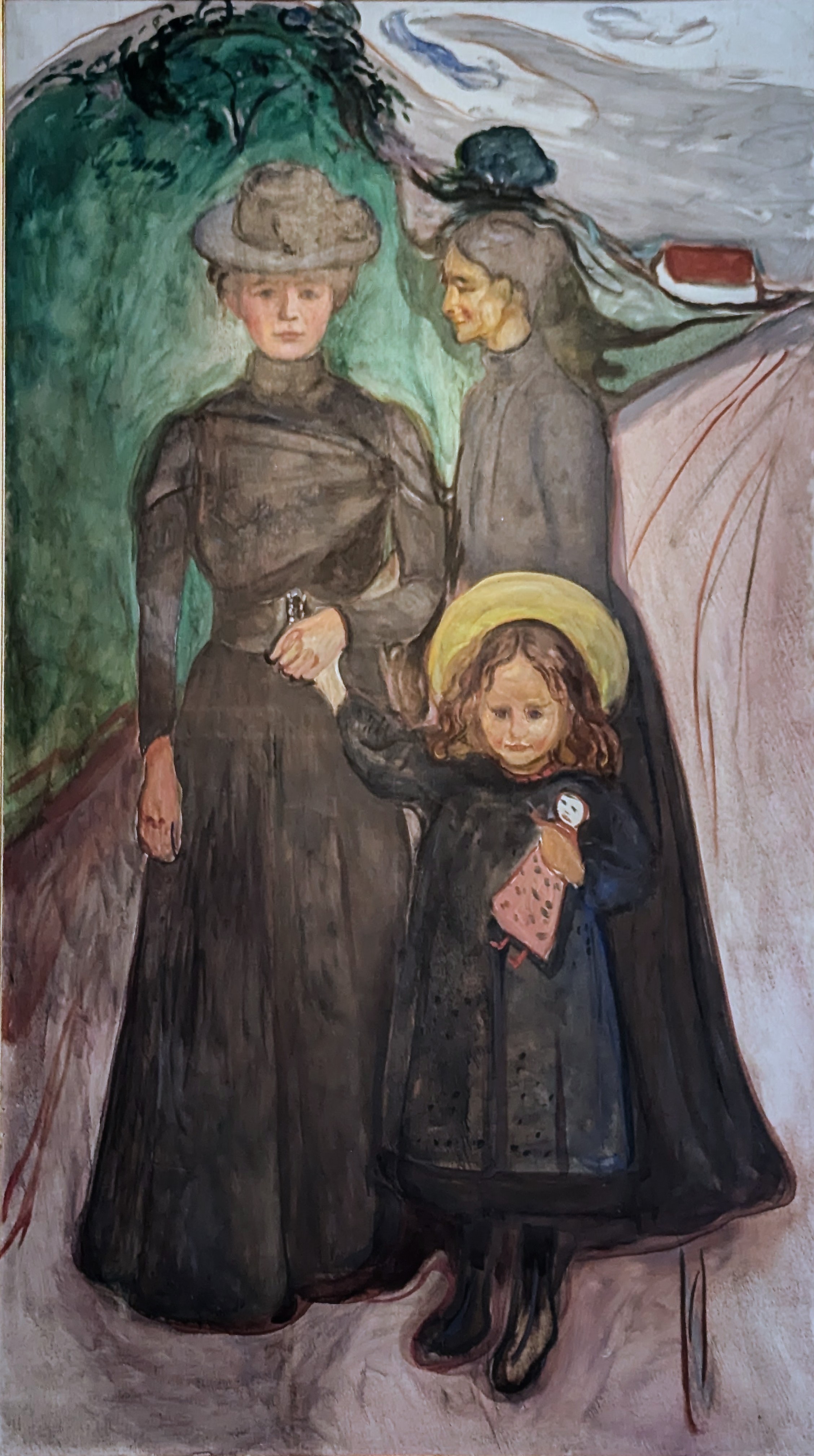 En Familj by Edvard Munch