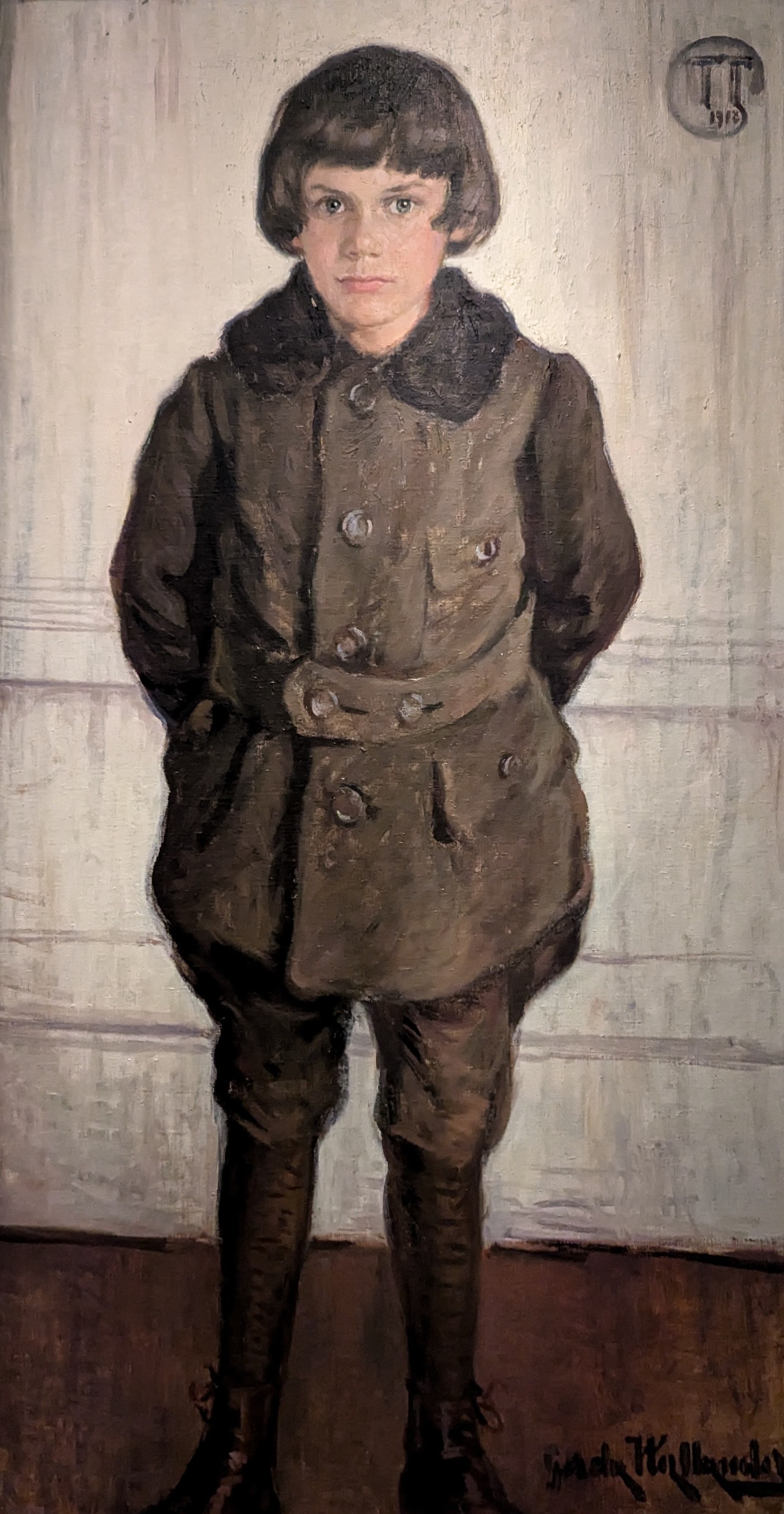 Porträtt av Tage Thiel by Gerda Wallander