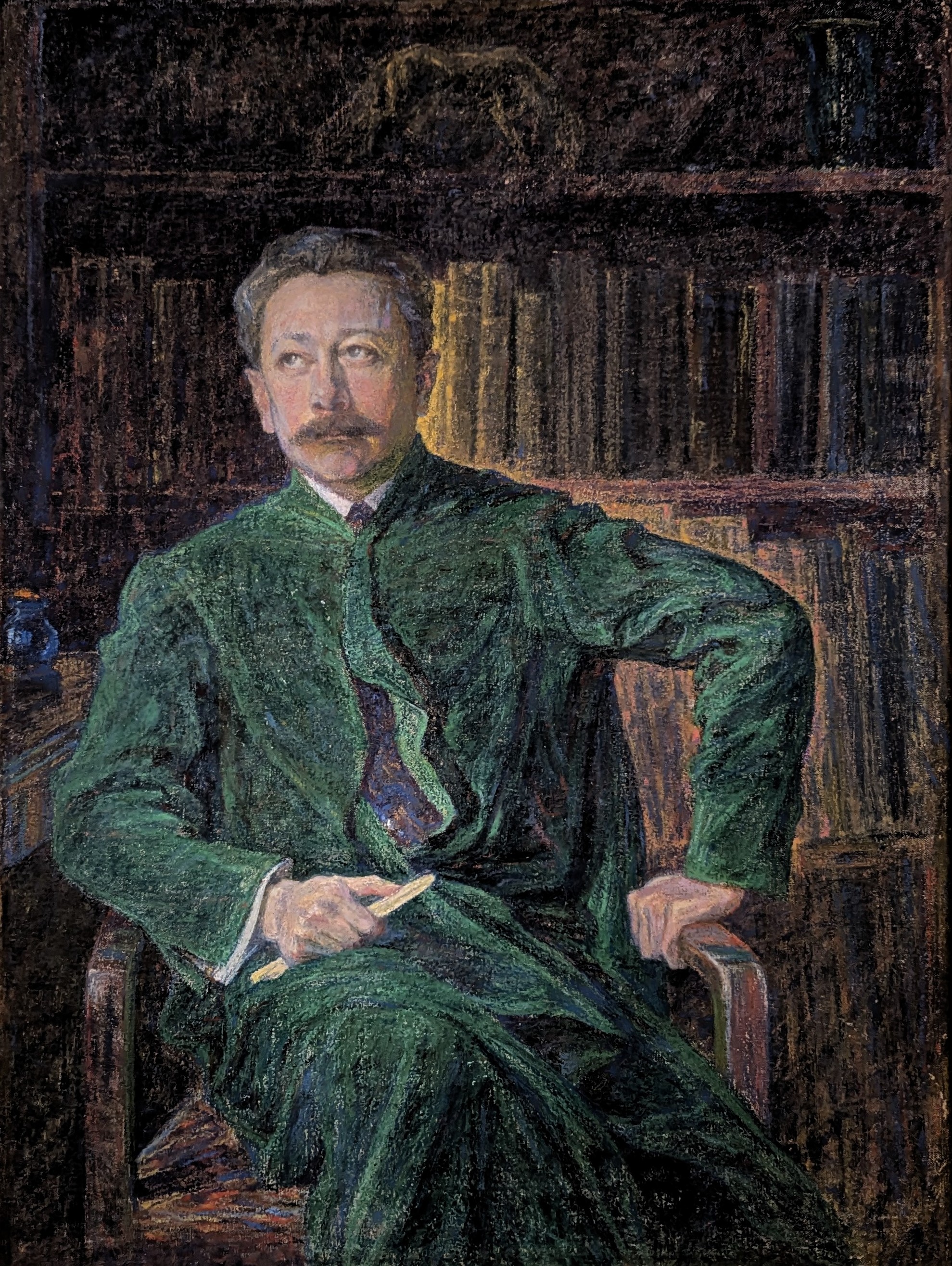 Porträtt av Tor Hedberg by J. A. G. Acke