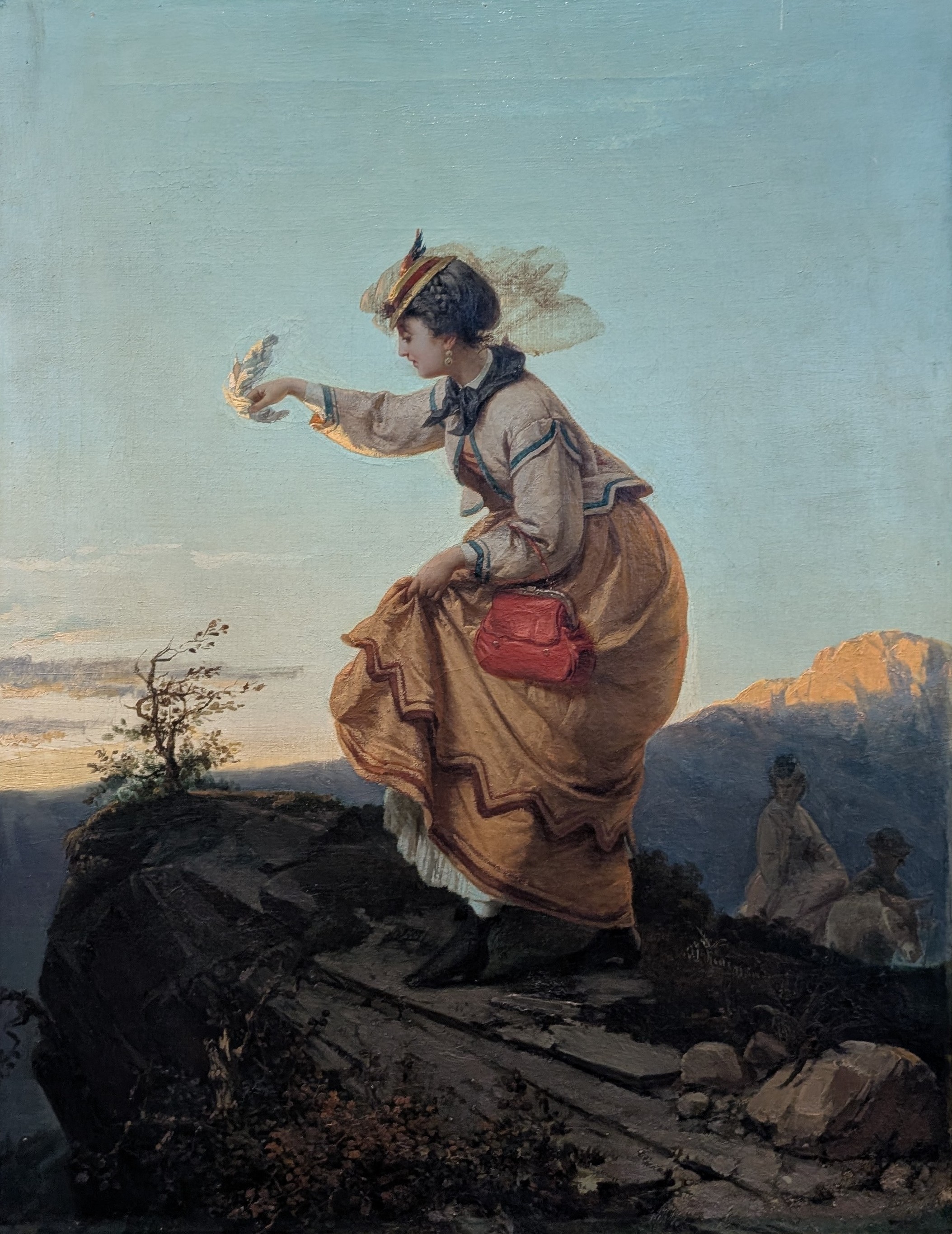 La scommessa vinta by Domenico Induno