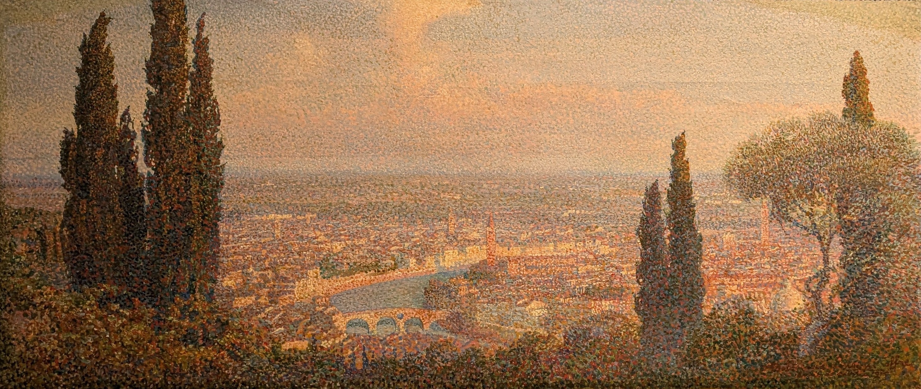 Panorama di Verona by Baldassare Longoni