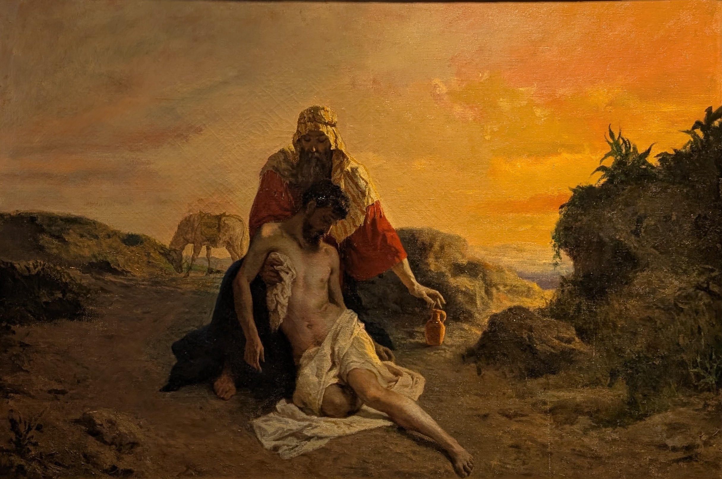 Il buon samaritano by Giuseppe Zannoni