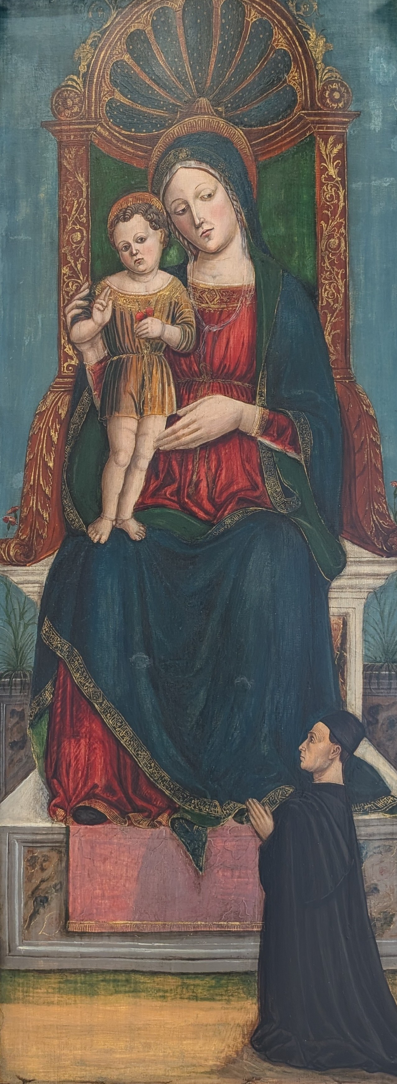 Madonna col bambino by Antonio Badile II
