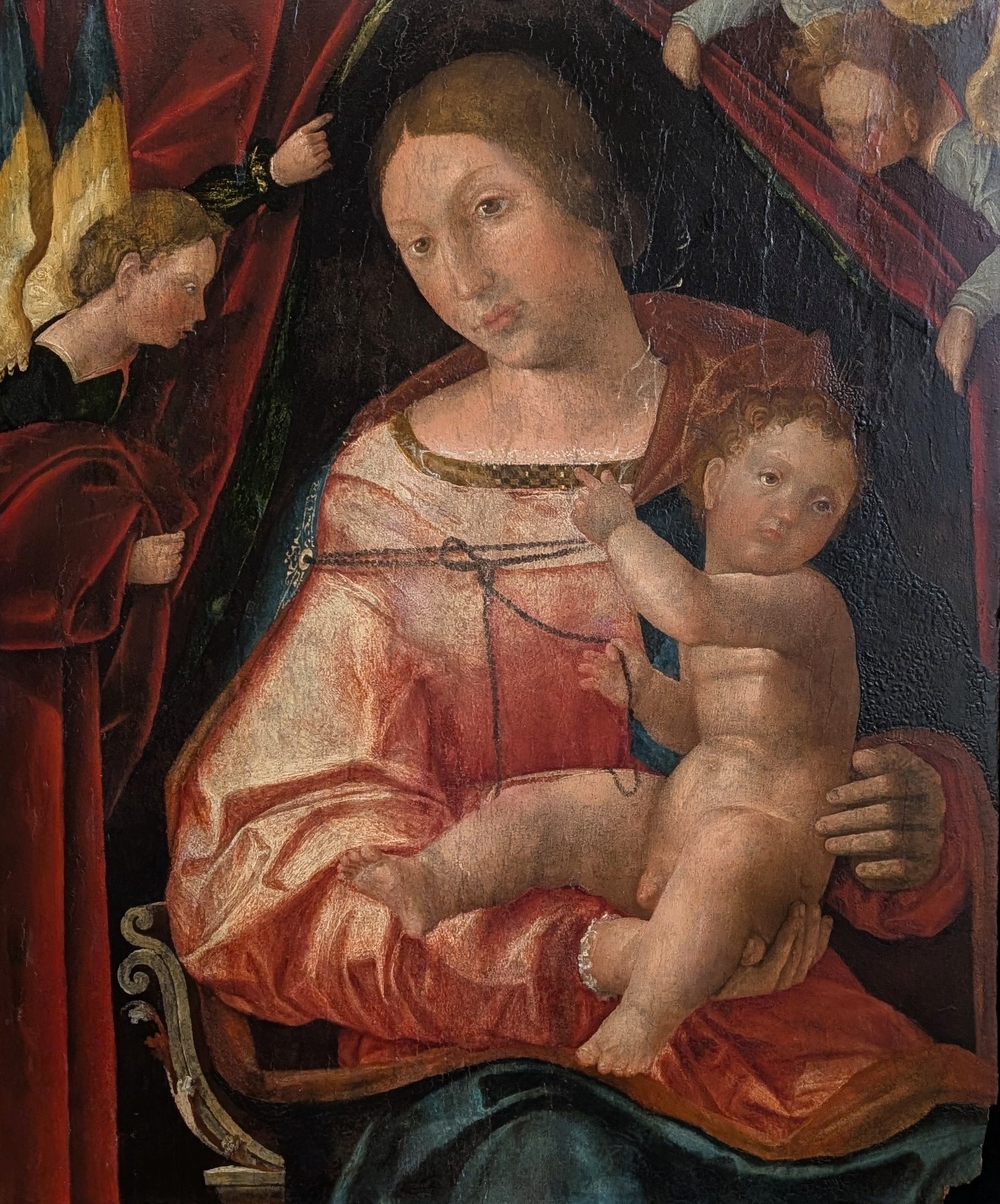 Madonna col bambino by Antonio da Vendri
