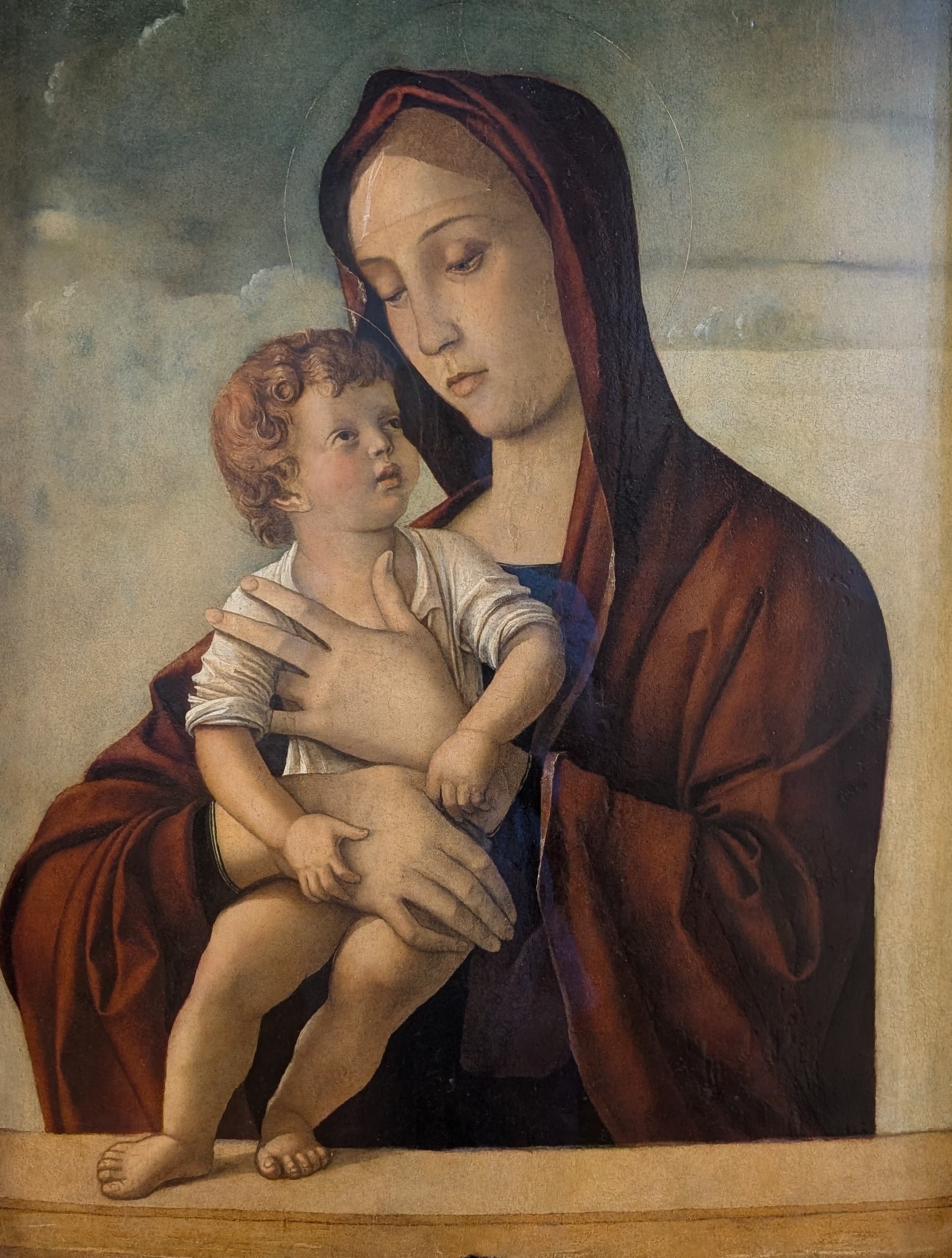 Madonna col Child by Giovanni Bellini