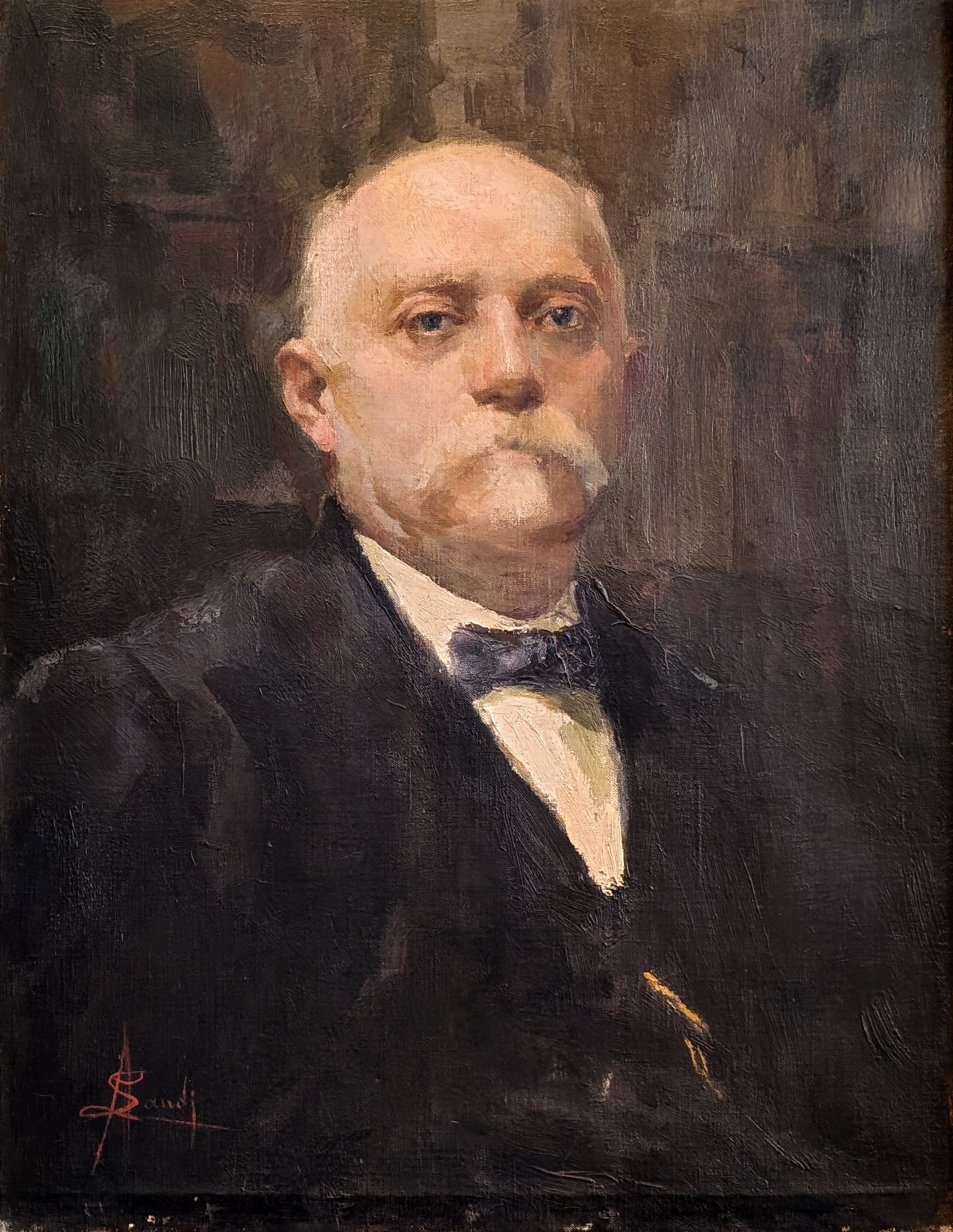 Ritratto del sindaco Marco Leonesio by Angelo Landi