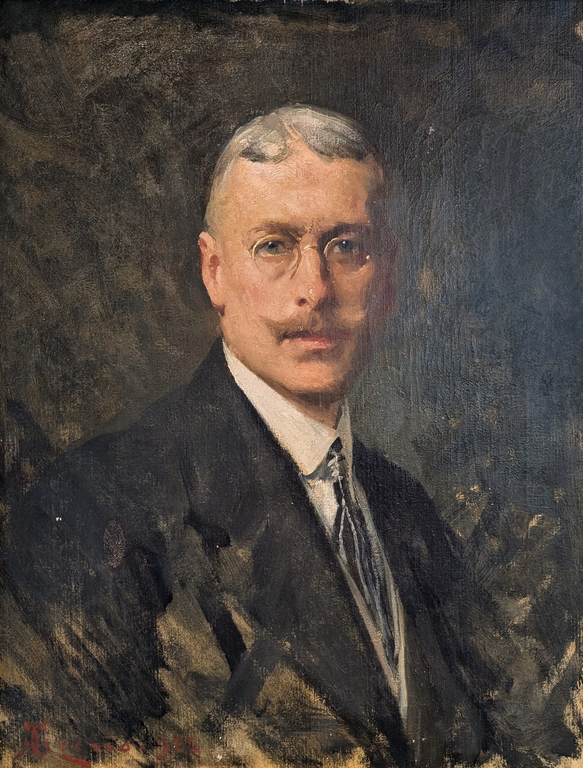 Ritratto di Anton Maria Mucchi by Giacomo Grosso