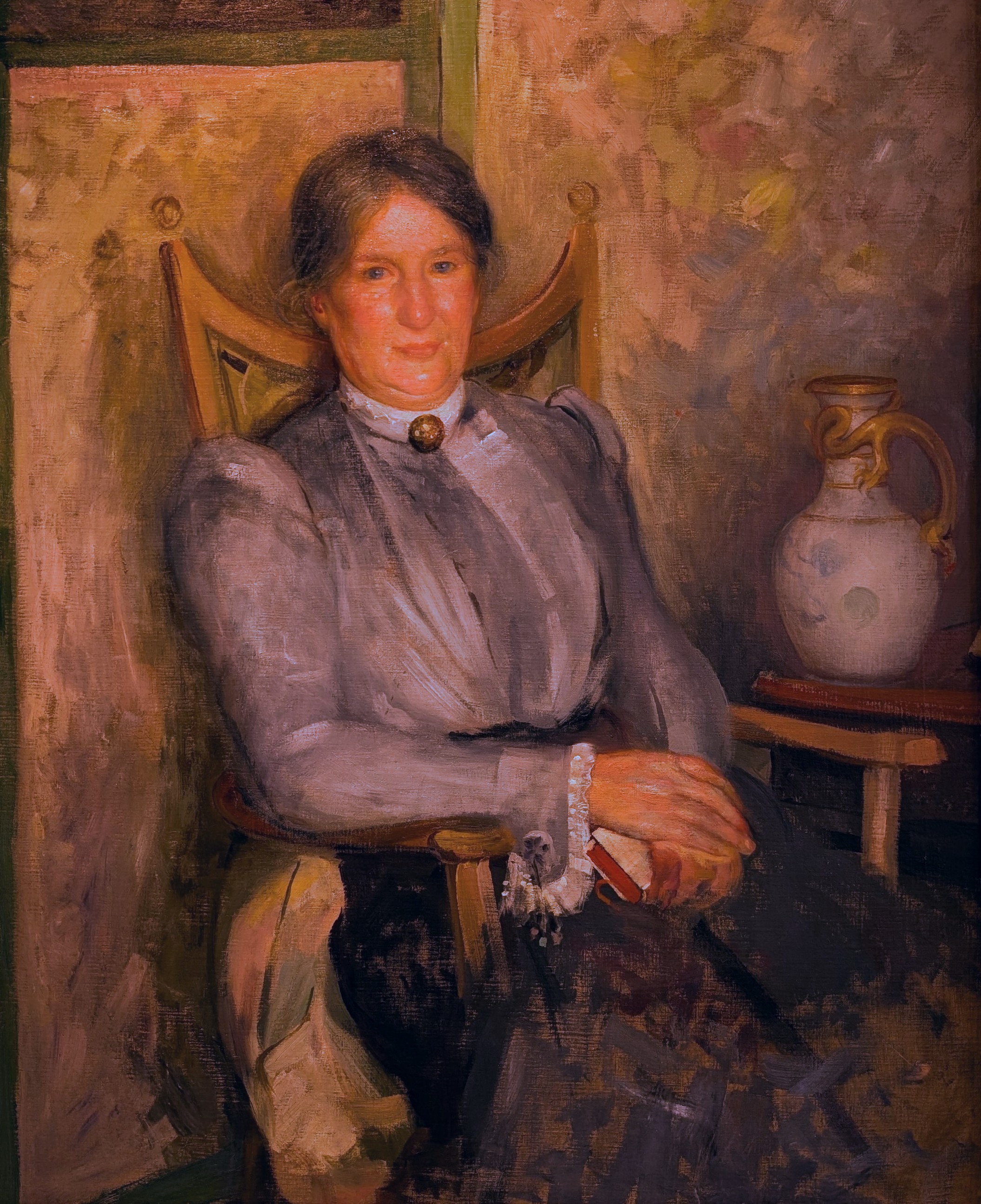 Ritratto della madre Anna Rossi Mucchi by Anton Maria Mucchi