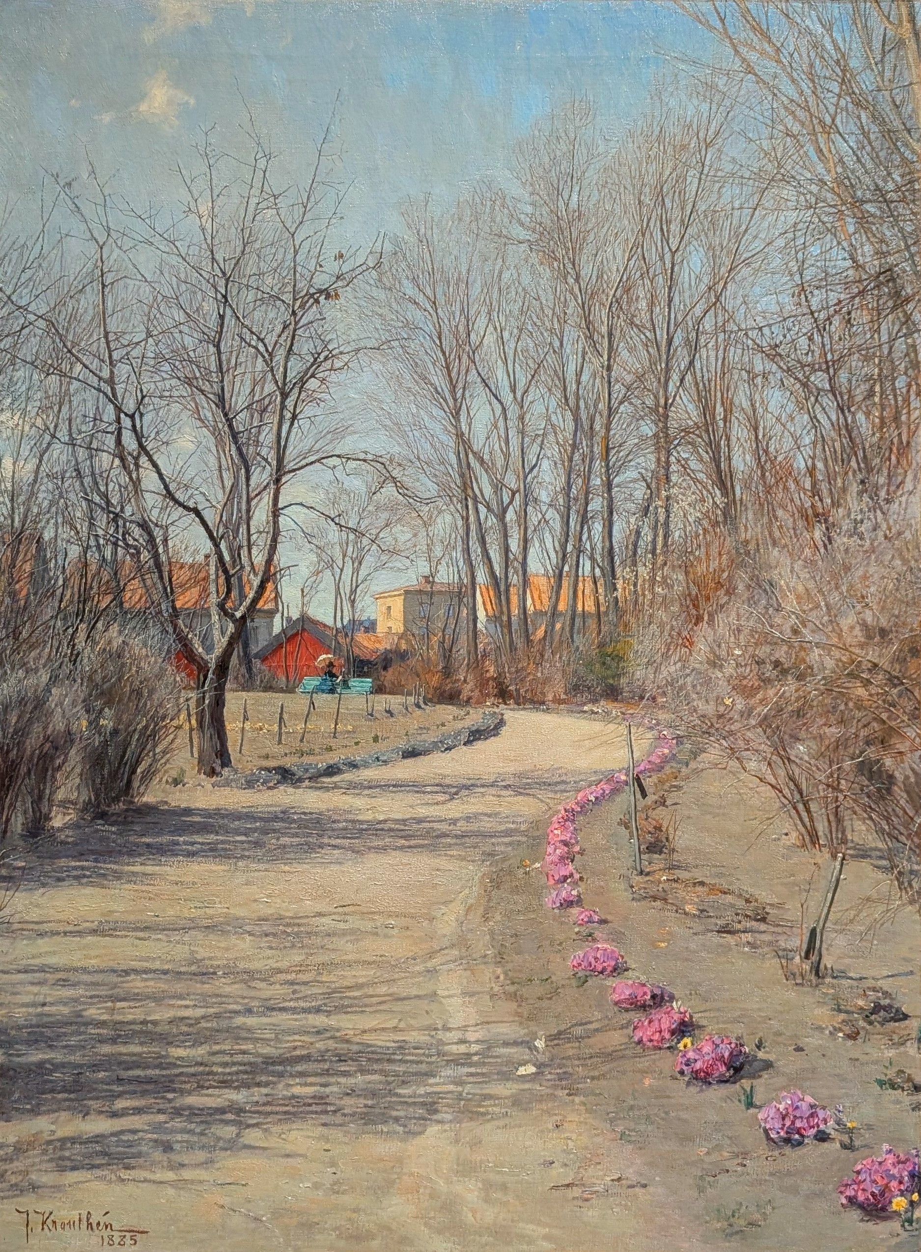 Vår i Trädgårdsföreningen 1 by Johan Krouthén