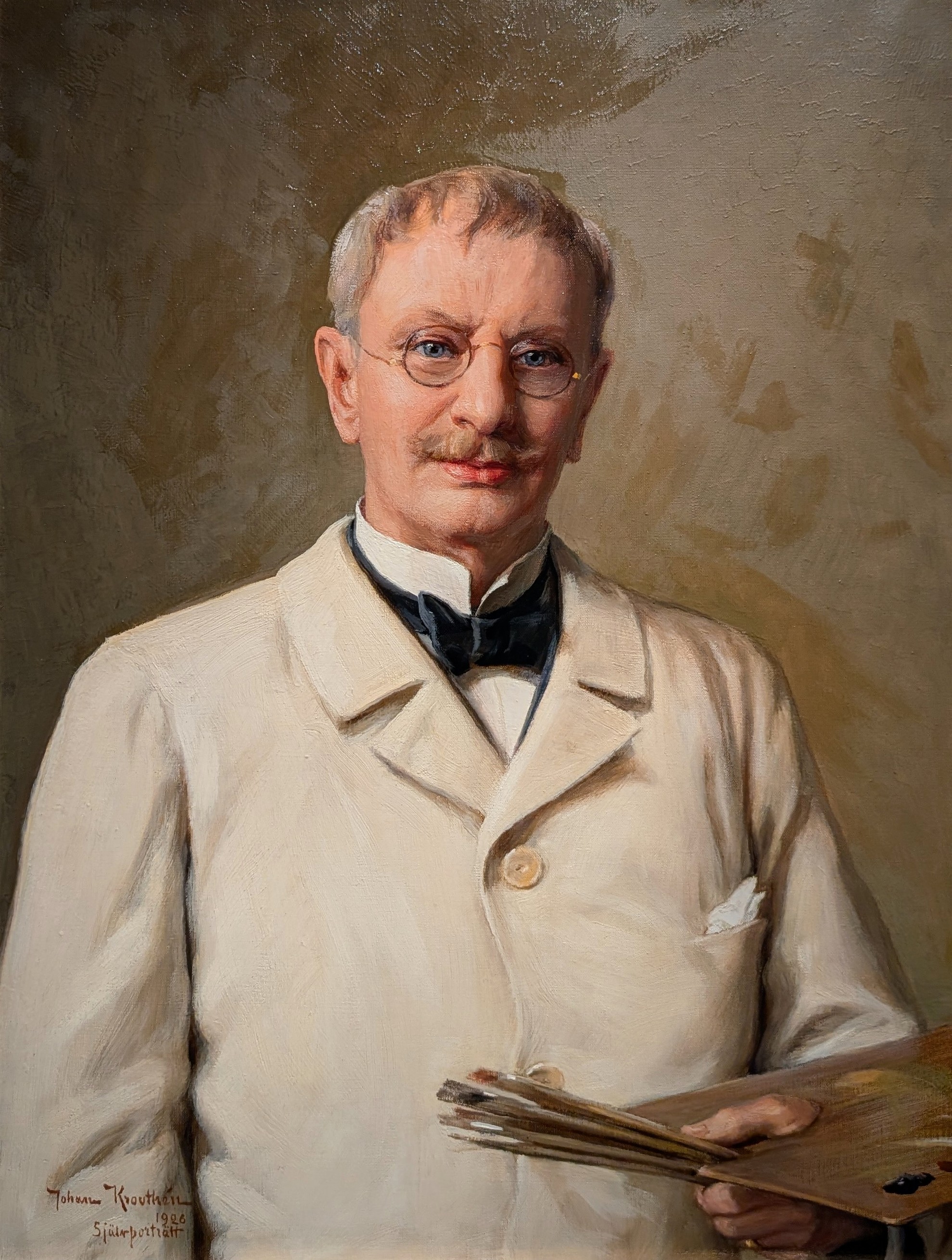 Självporträtt by Johan Krouthén