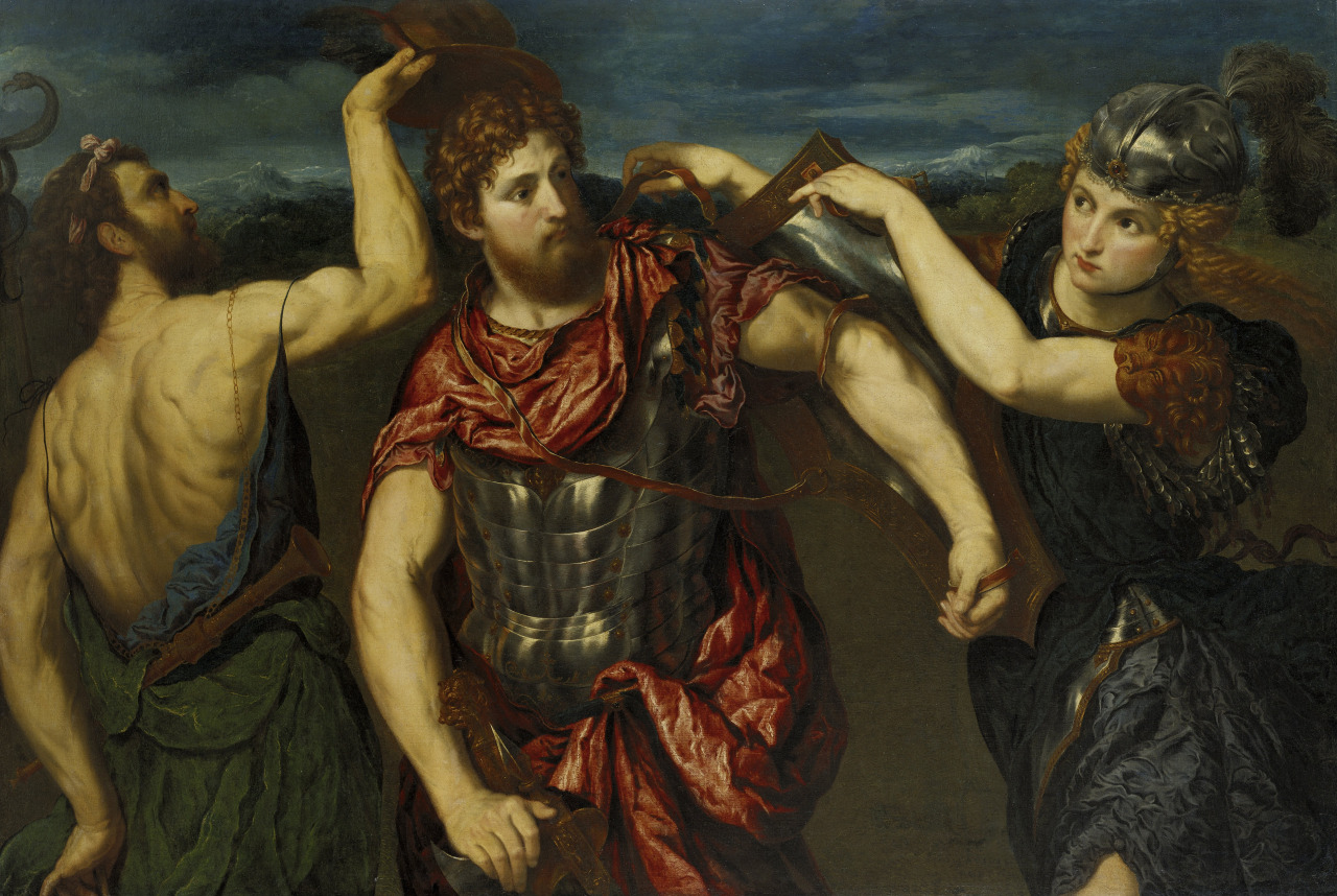 Perseus Armed by Mercury and Minerva, Paris Bordone