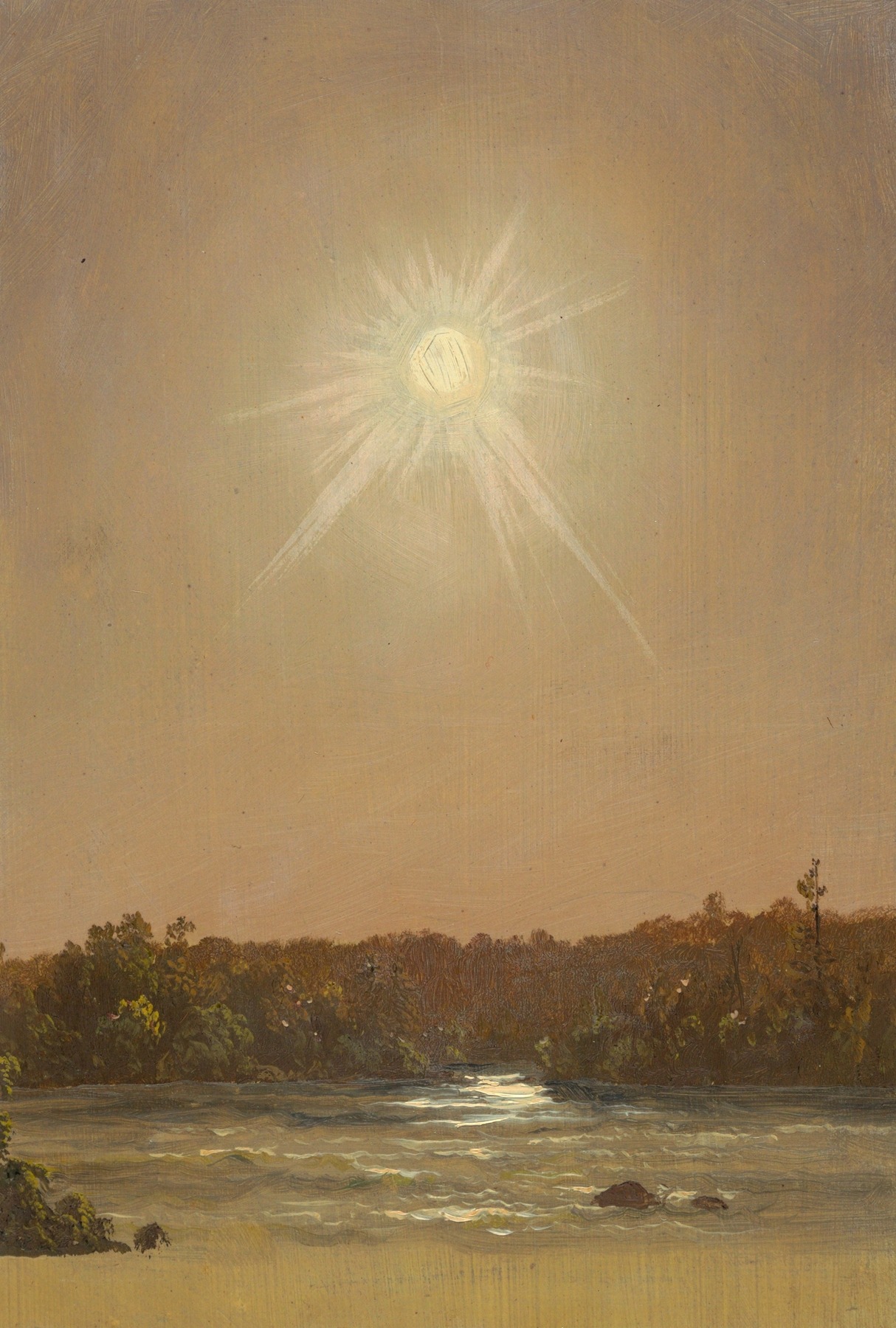 Maine sunset, Frederic Edwin Church
