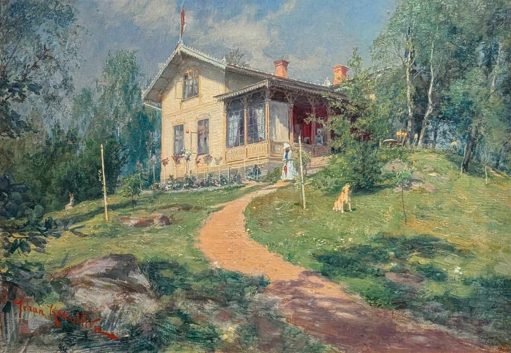 Villa Björkbacken by Johan Krouthén