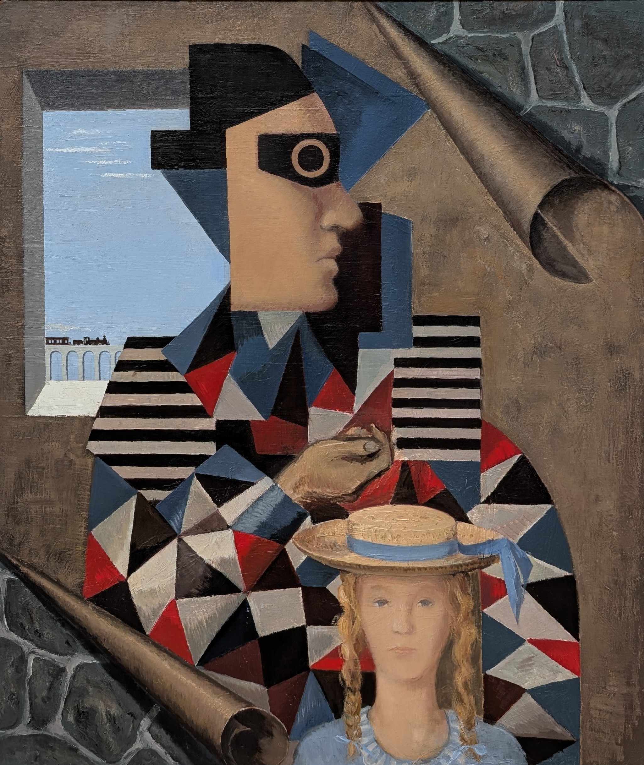 Den sista kubistiska harlekinen by Otto G. Carlsund