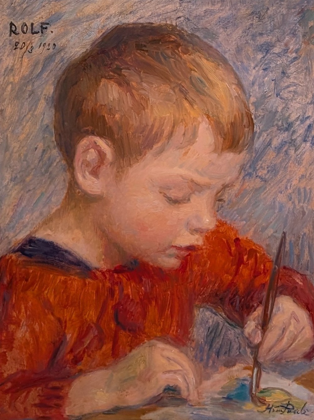 Rolf Pauli, 20/3 by Hanna Hirsch Pauli