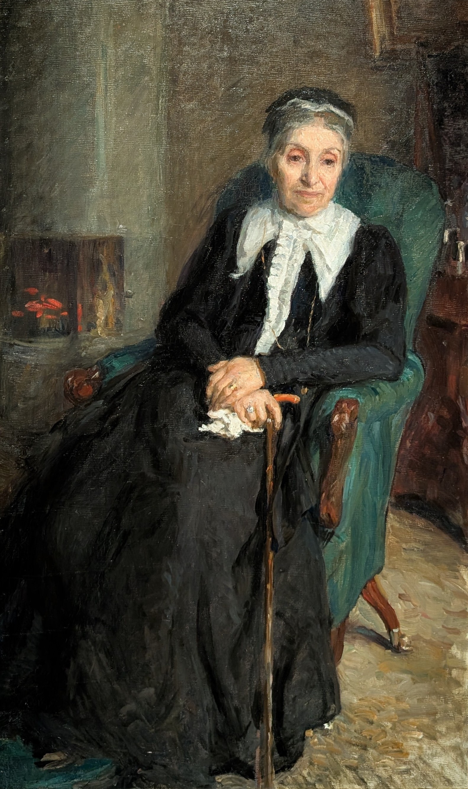Min mor, Pauline Hirsch, född Meyerson by Hanna Hirsch Pauli