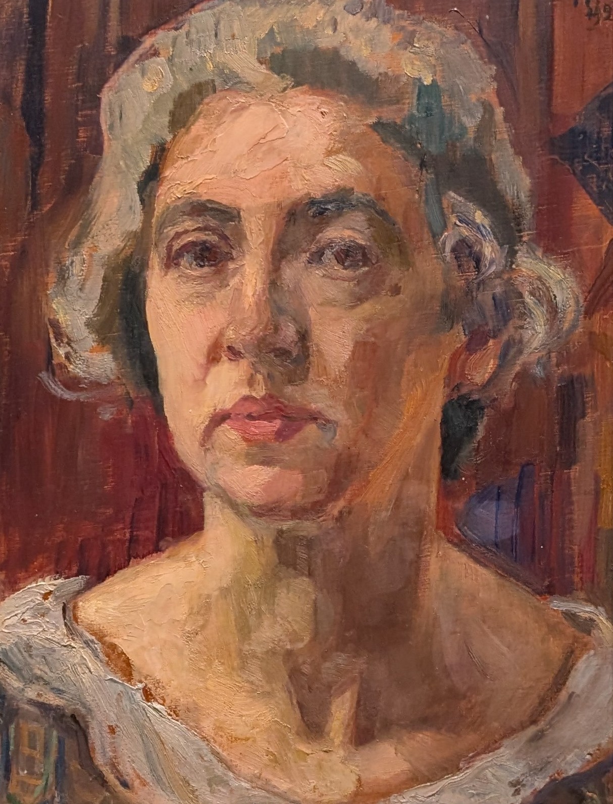 Självporträtt by Hanna Hirsch Pauli