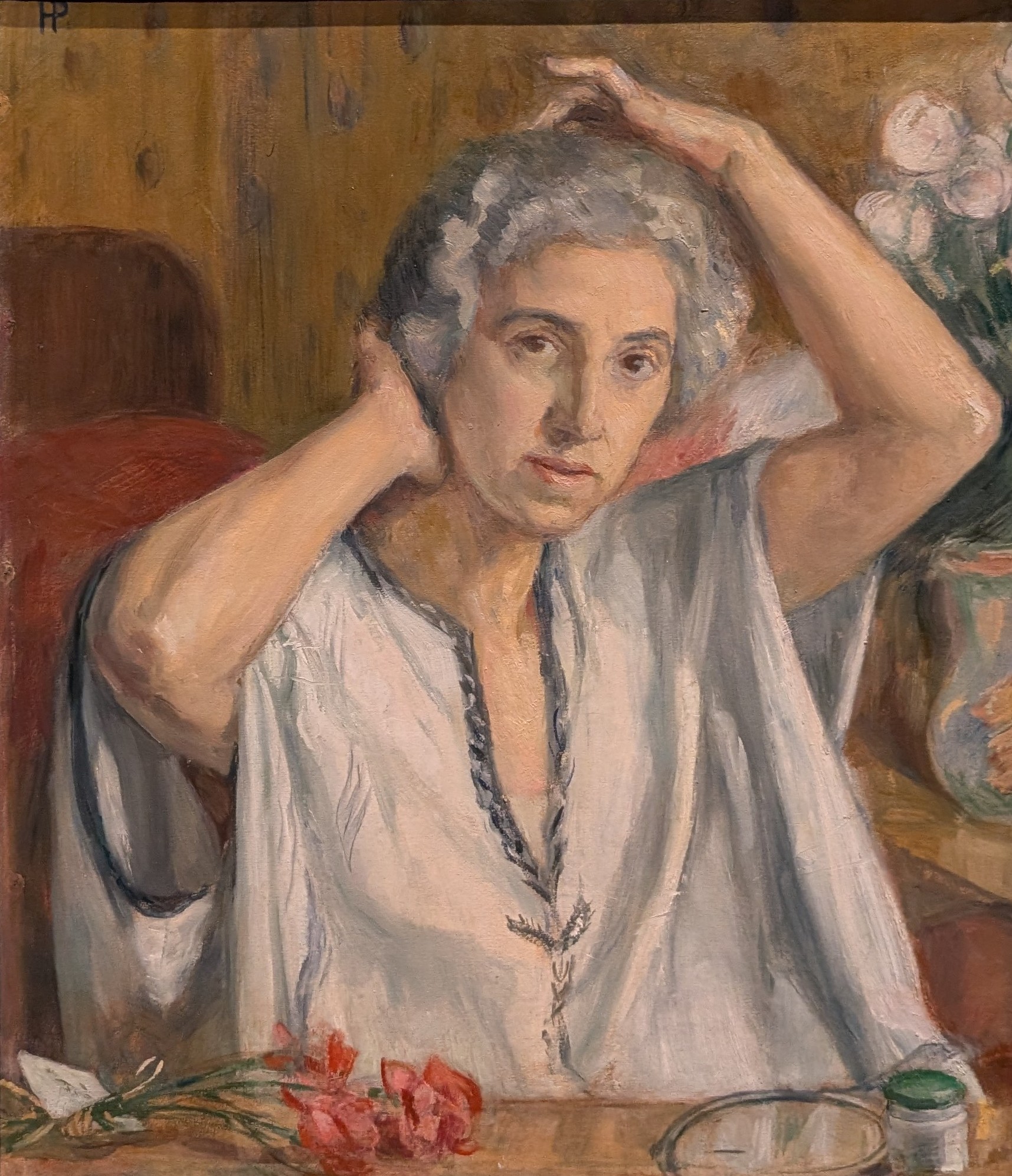 Självporträtt by Hanna Hirsch Pauli