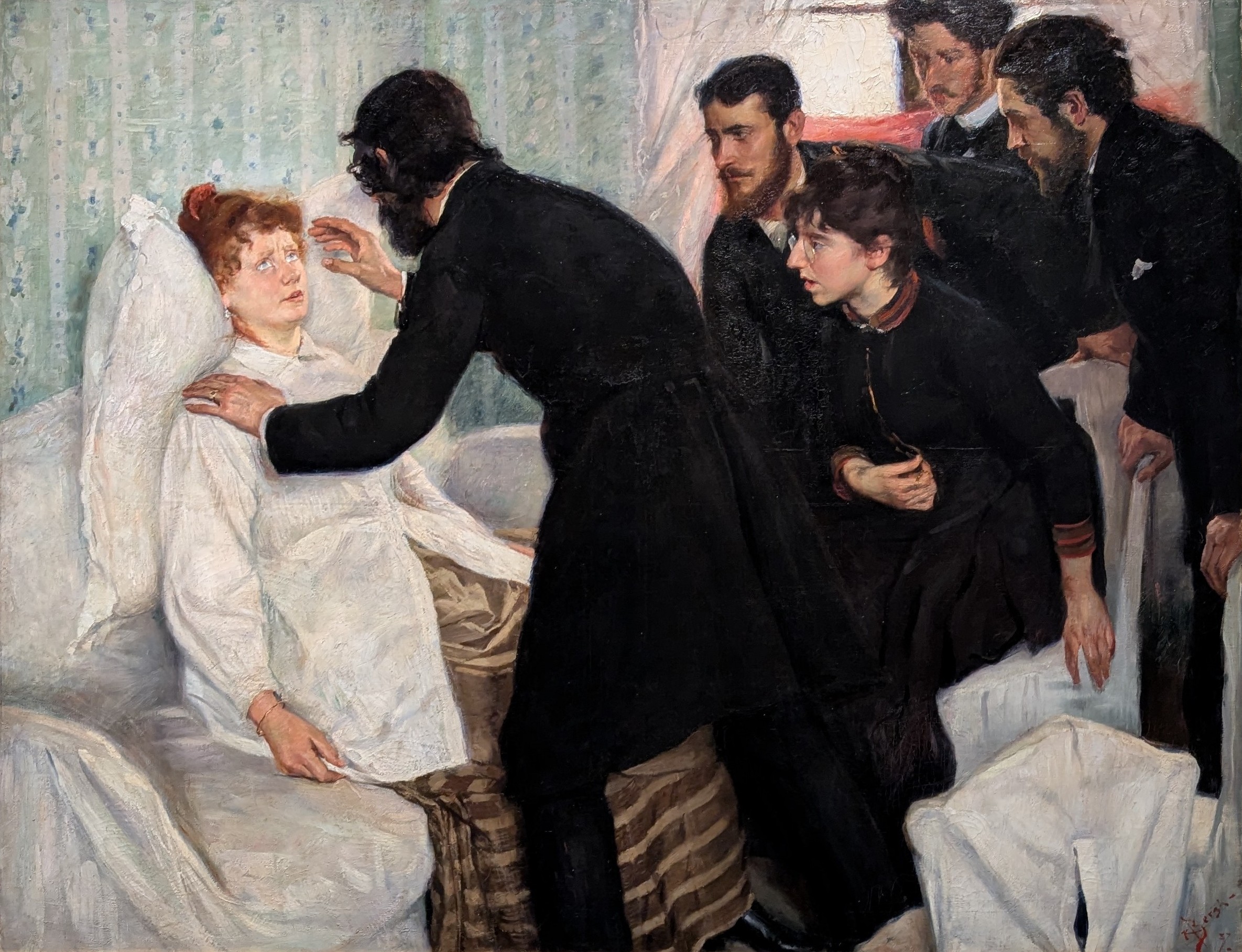Hypnotisk seans by Richard Bergh
