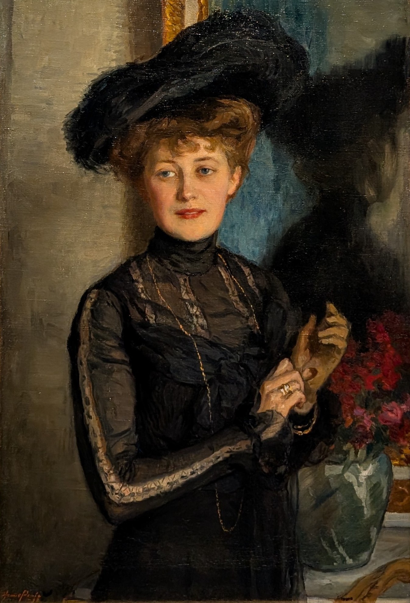 Fru doktorinnan Anna Pontén by Hanna Hirsch Pauli