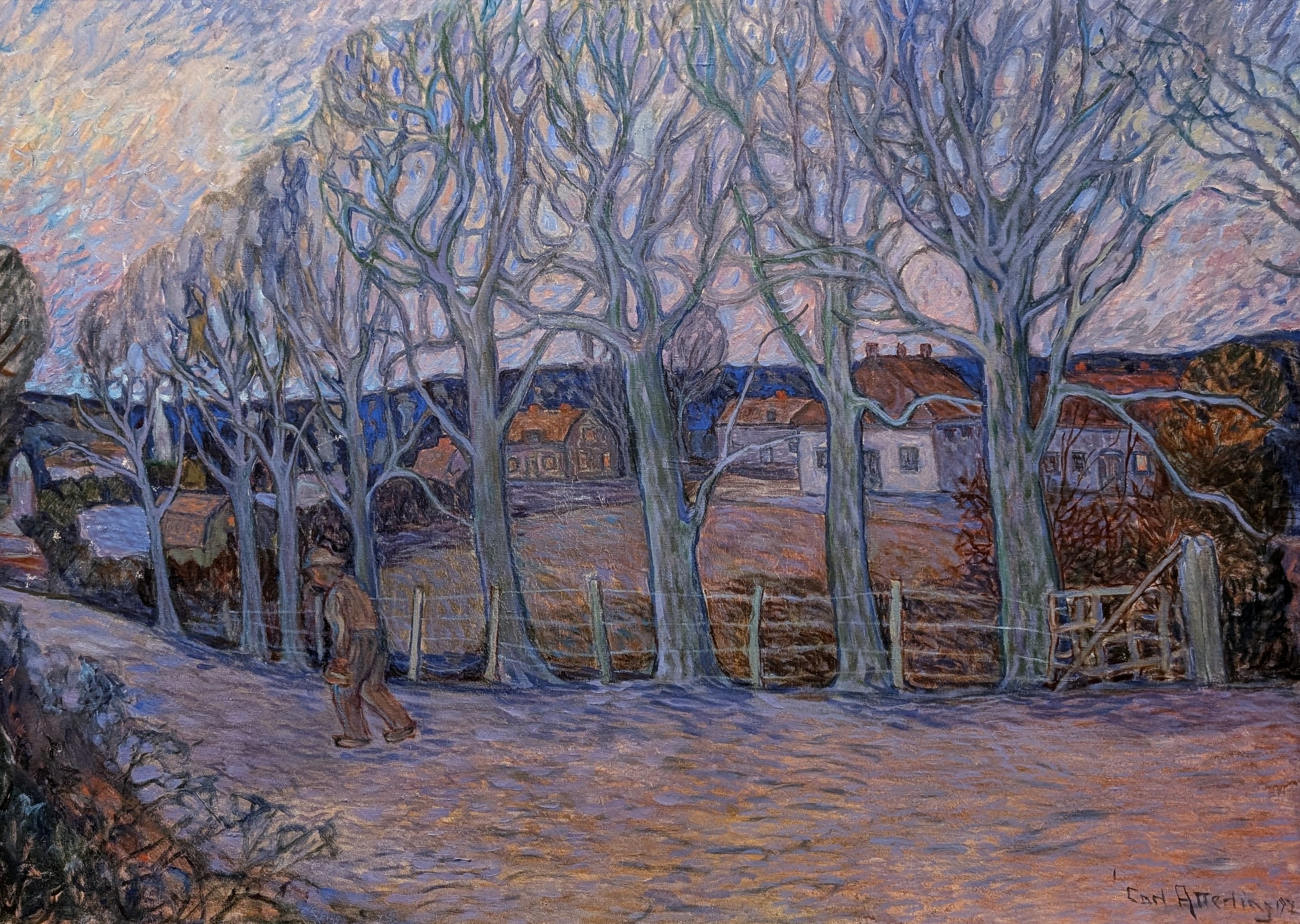 Morgon vid Bispmotala by Carl Atterling