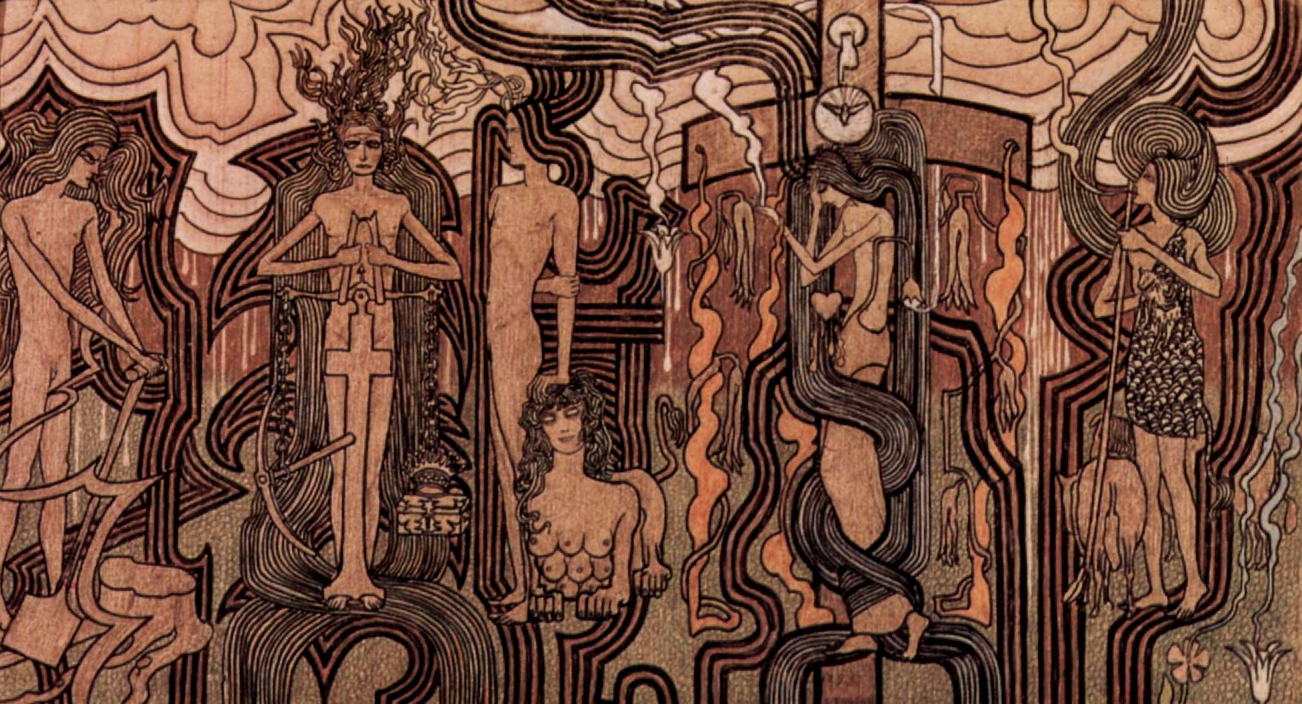Zang der tijden by Jan Toorop