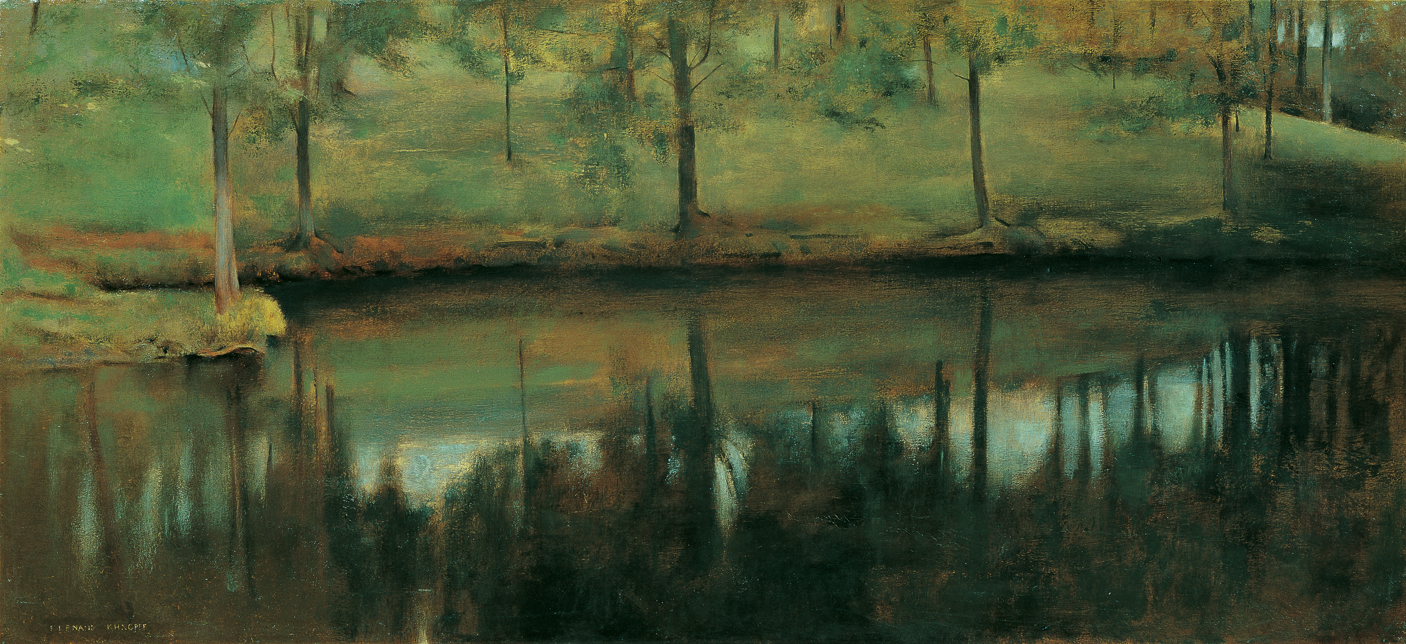 Motionless Water, Fernand Khnopff