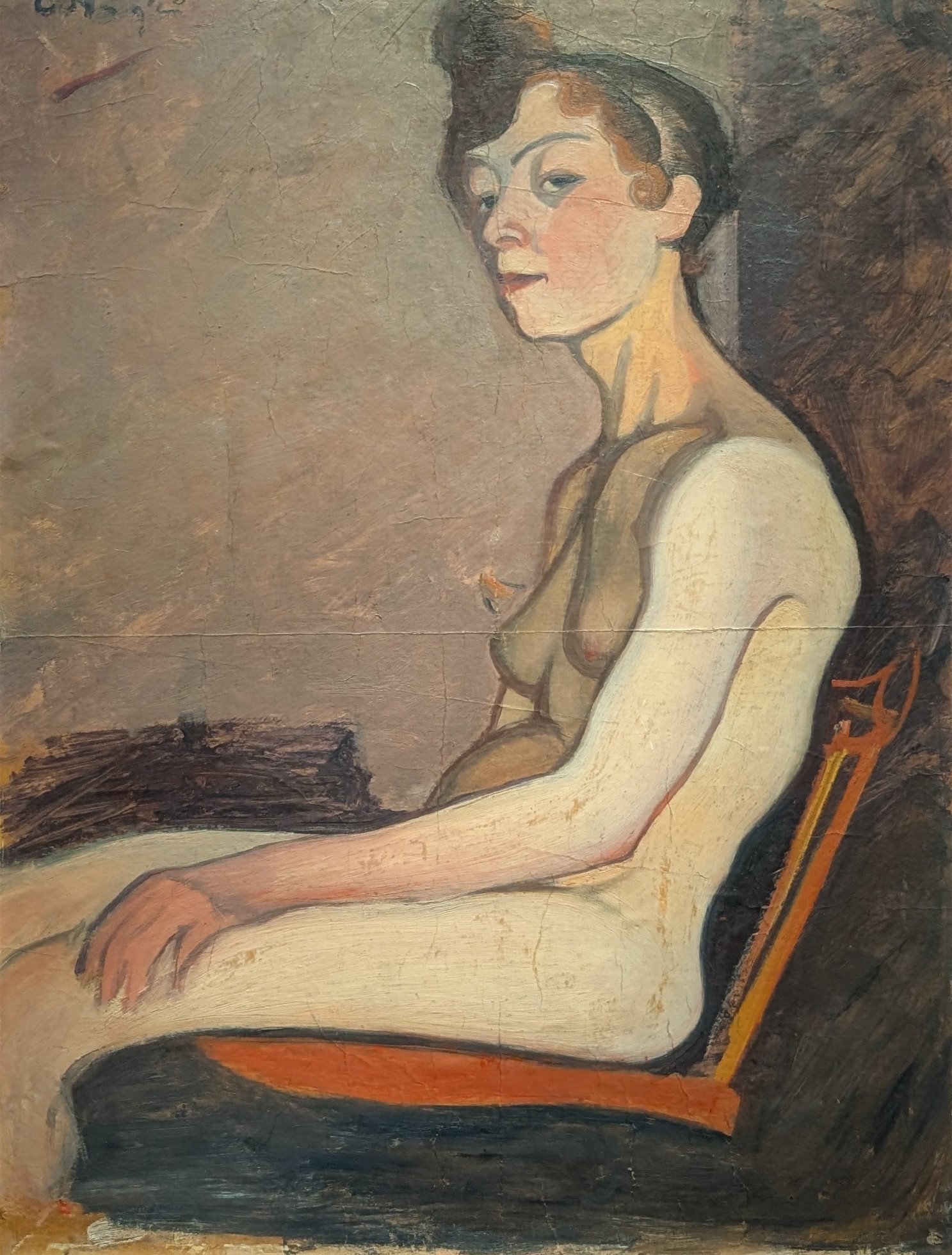 Kvinnlig akt by Olof Sager-Nelson