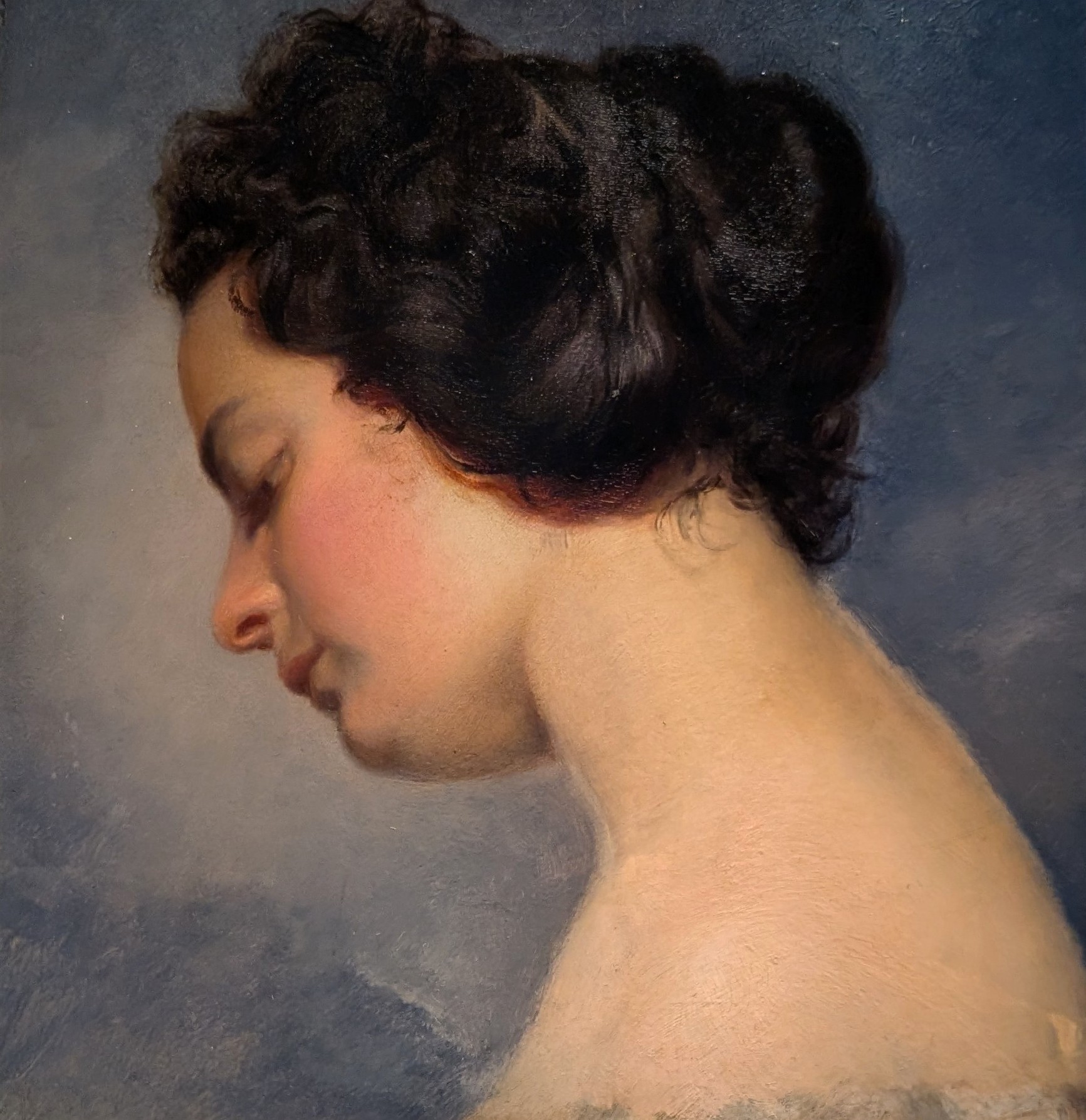 Flickhuvud by Johan Fredrik Höckert