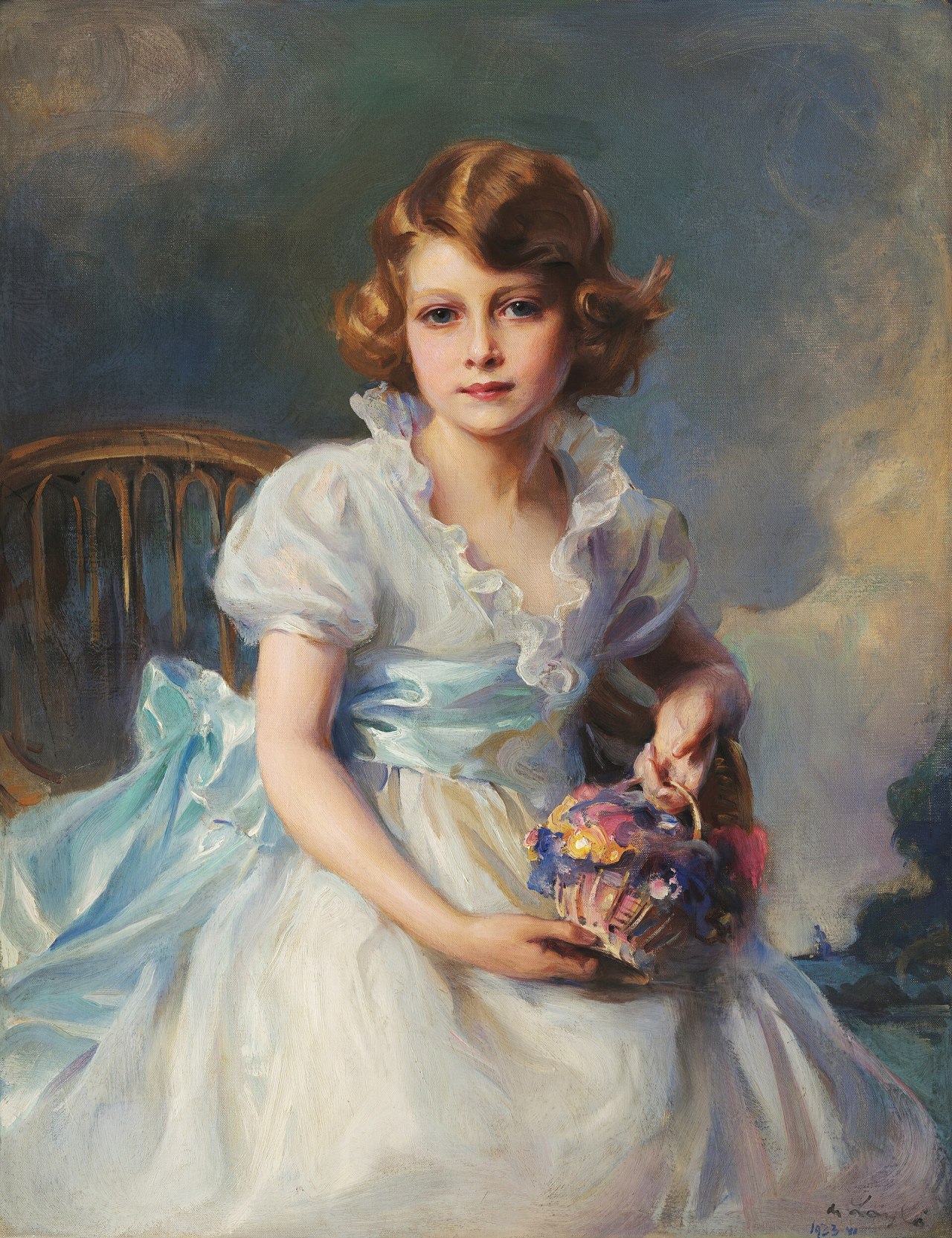 Princess Elizabeth of York at Seven Years Old, Philip Alexius de Laszlo