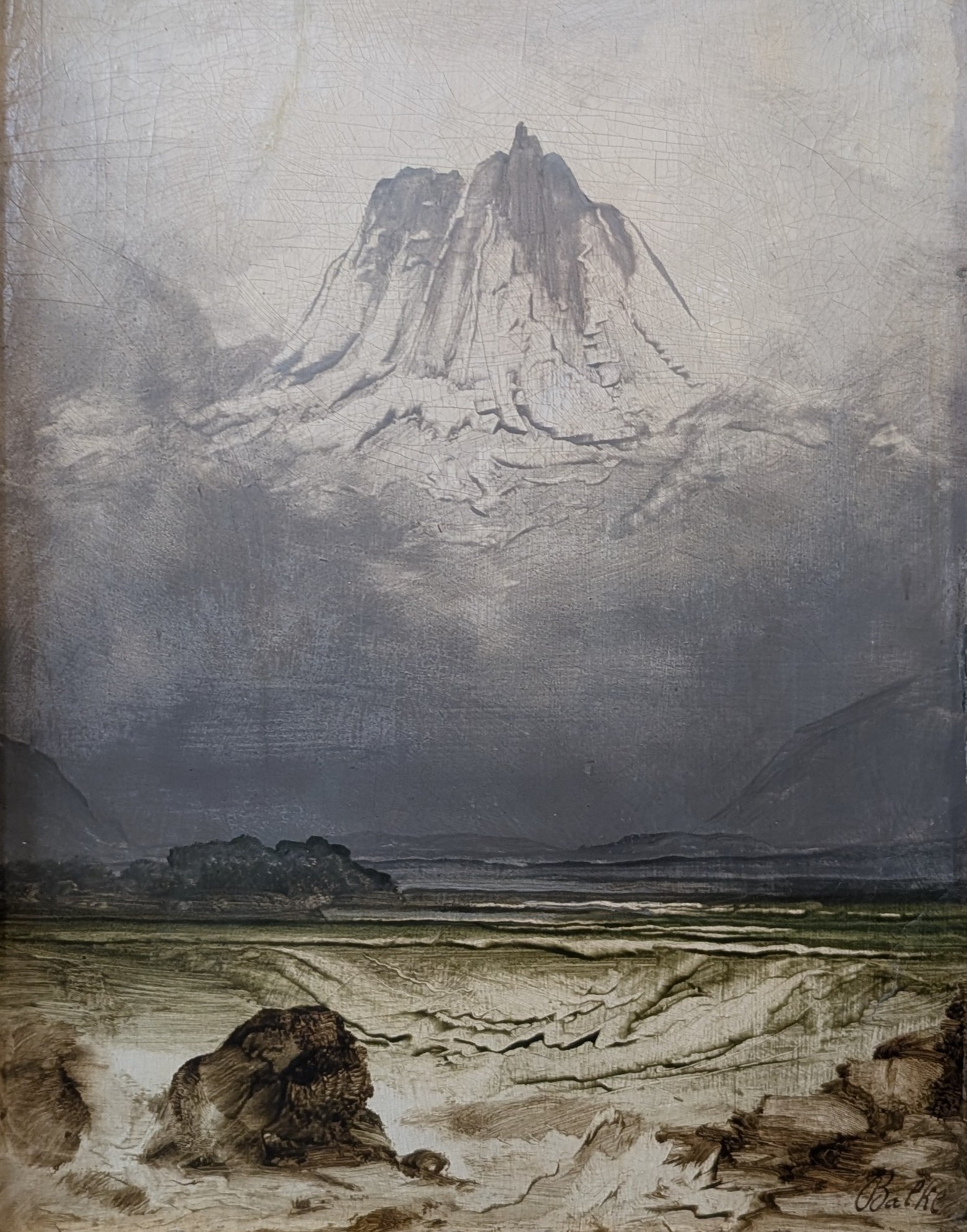 Landskapsstudie från Nordland by Peder Balke