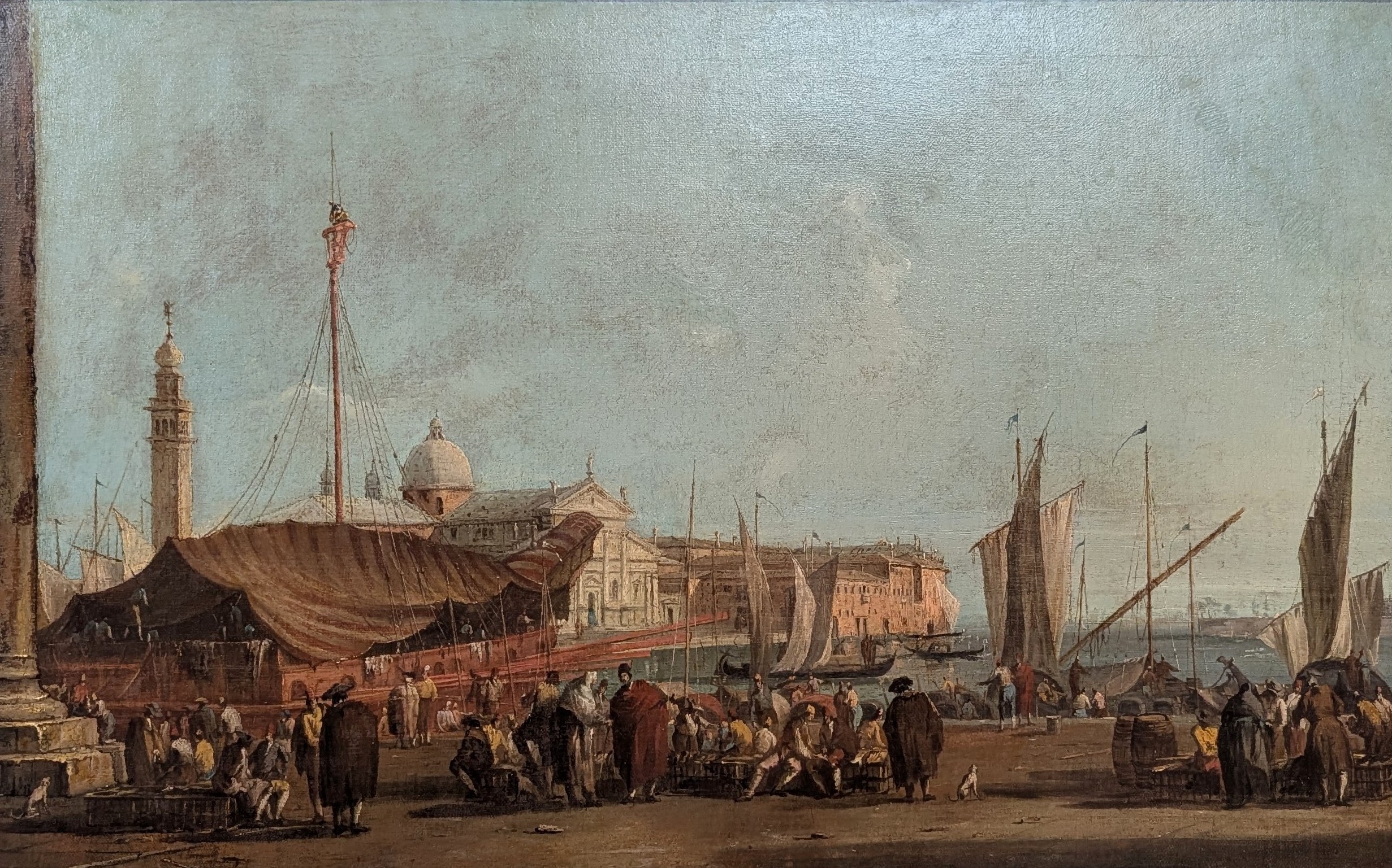 La Piazzetta, Venice by Francesco Guardi
