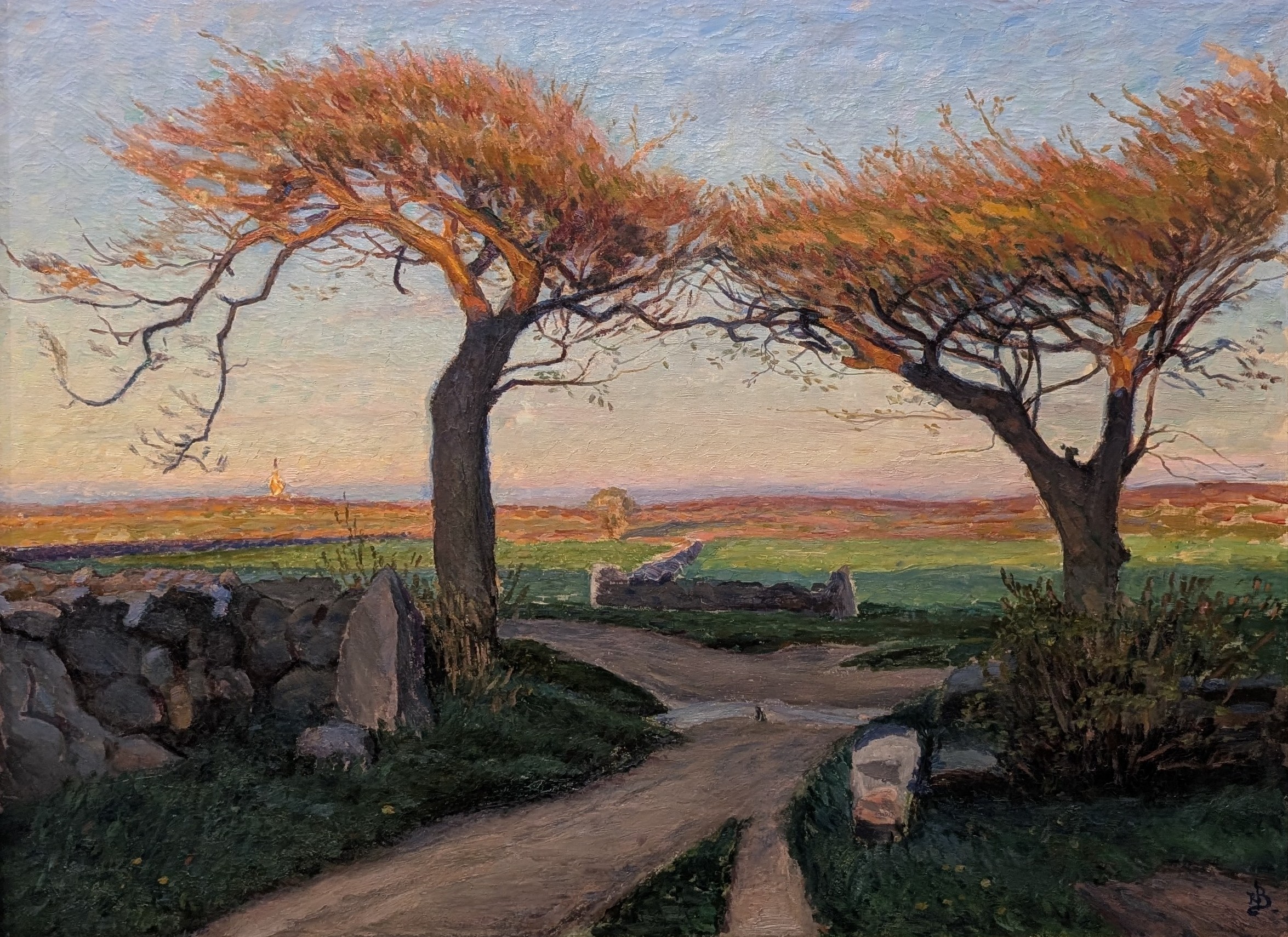 Halländskt landskap by Richard Bergh
