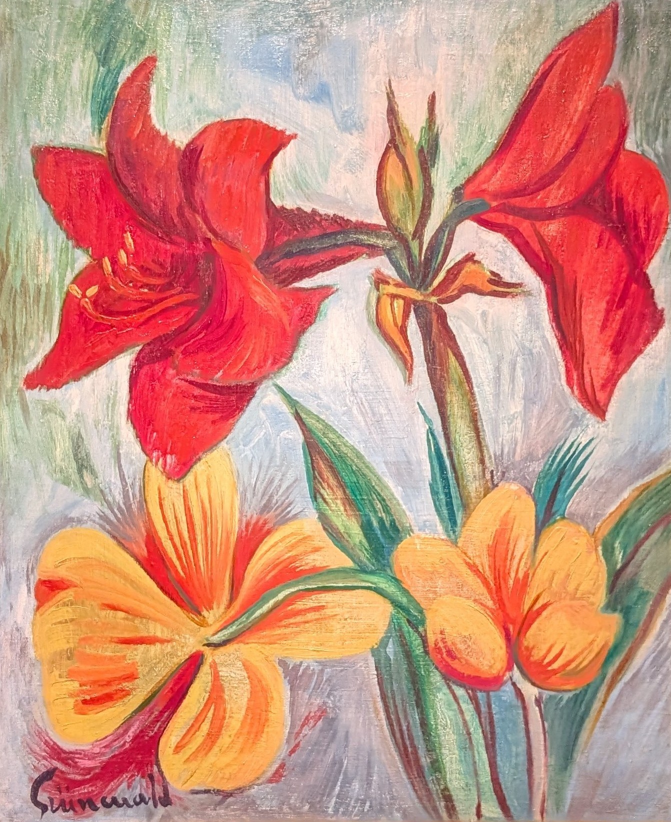 Amaryllis by Isaac Grünewald