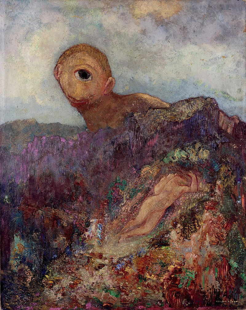 Le Cyclope by Odilon Redon