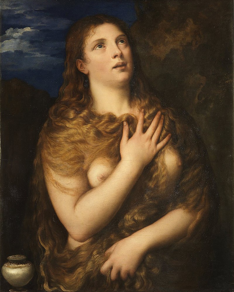 Penitent Magdalene by Titian