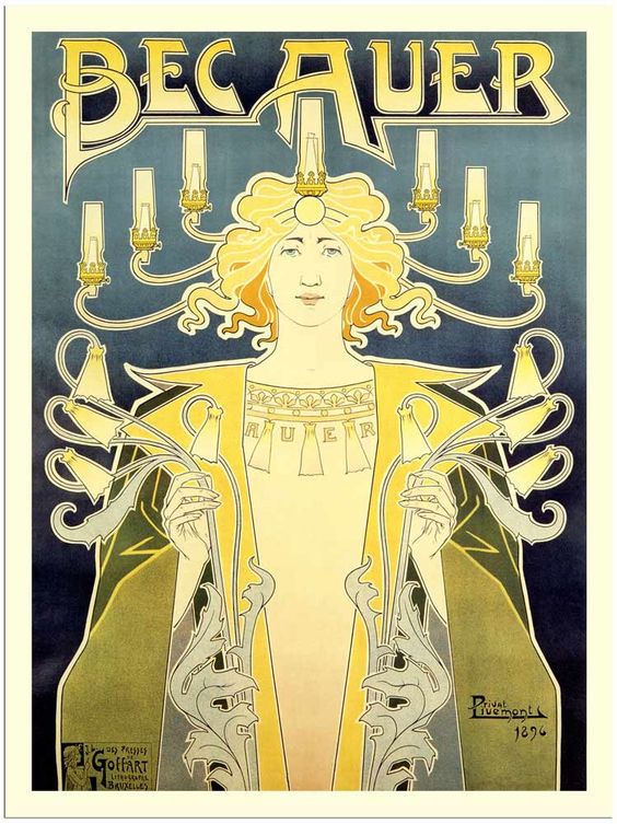 Bec Auer by Henri Privat-Livemont