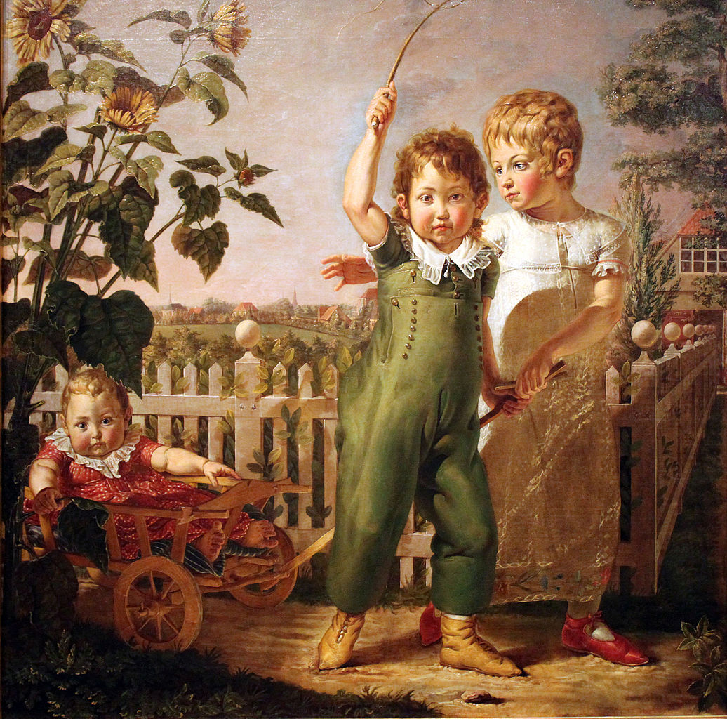 The Hülsenbeck Children by Philipp Otto Runge